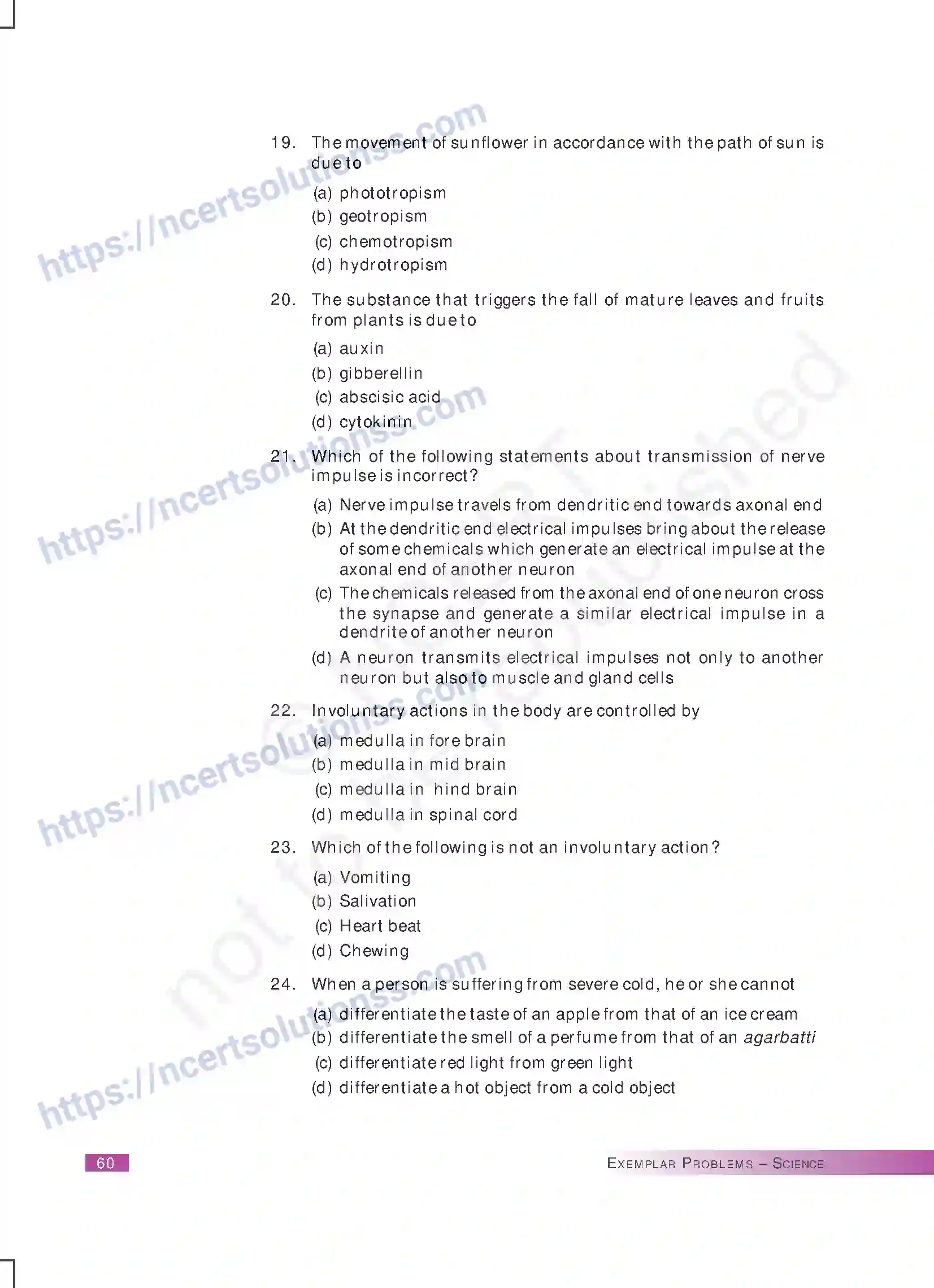 NCERT-Exemplar-Questions-Class-10-Science--Control-and-Coordination-168-page-4