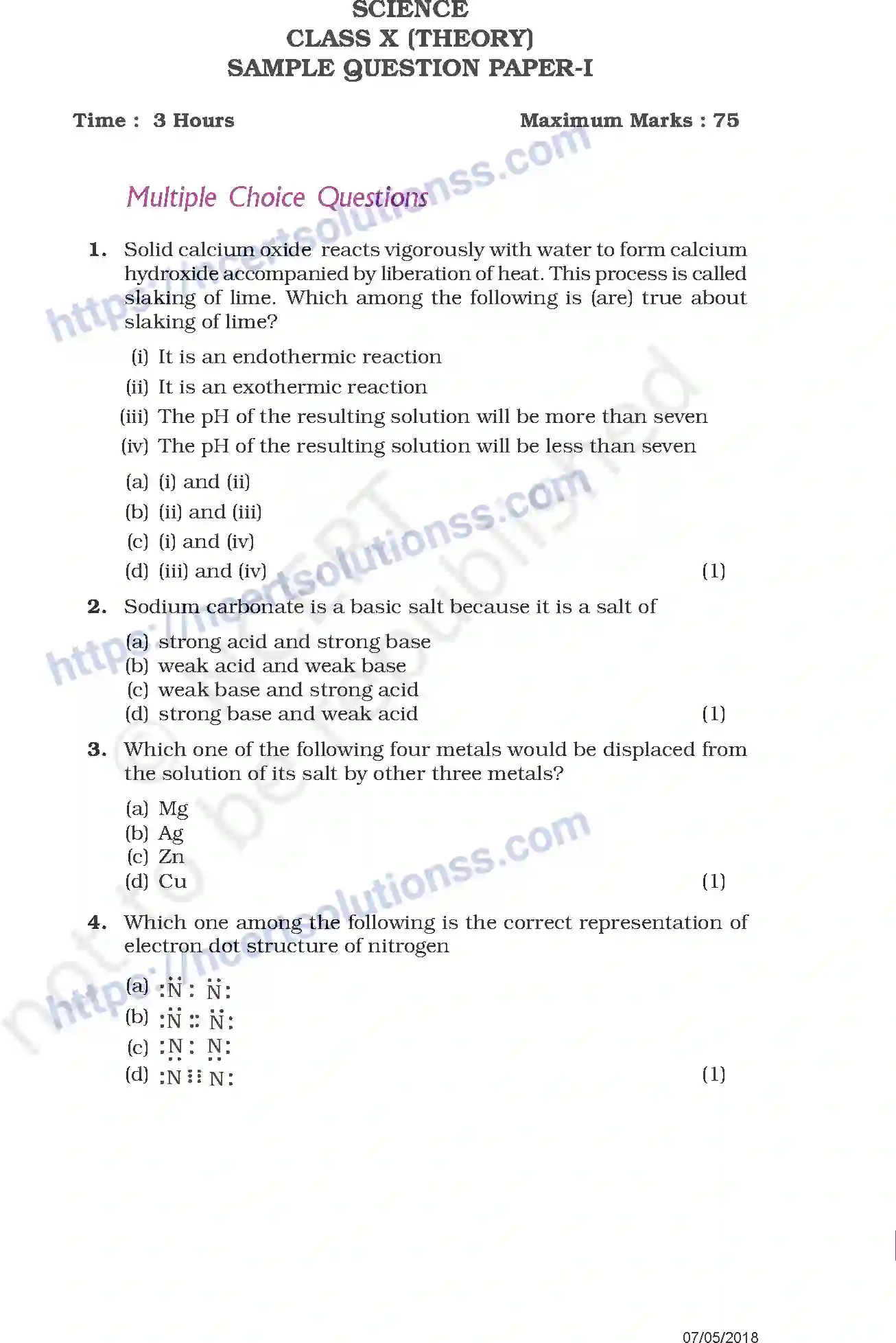 NCERT-Exemplar-Questions-Class-10-Science--Sample-Question-Paper-I-178-page-1