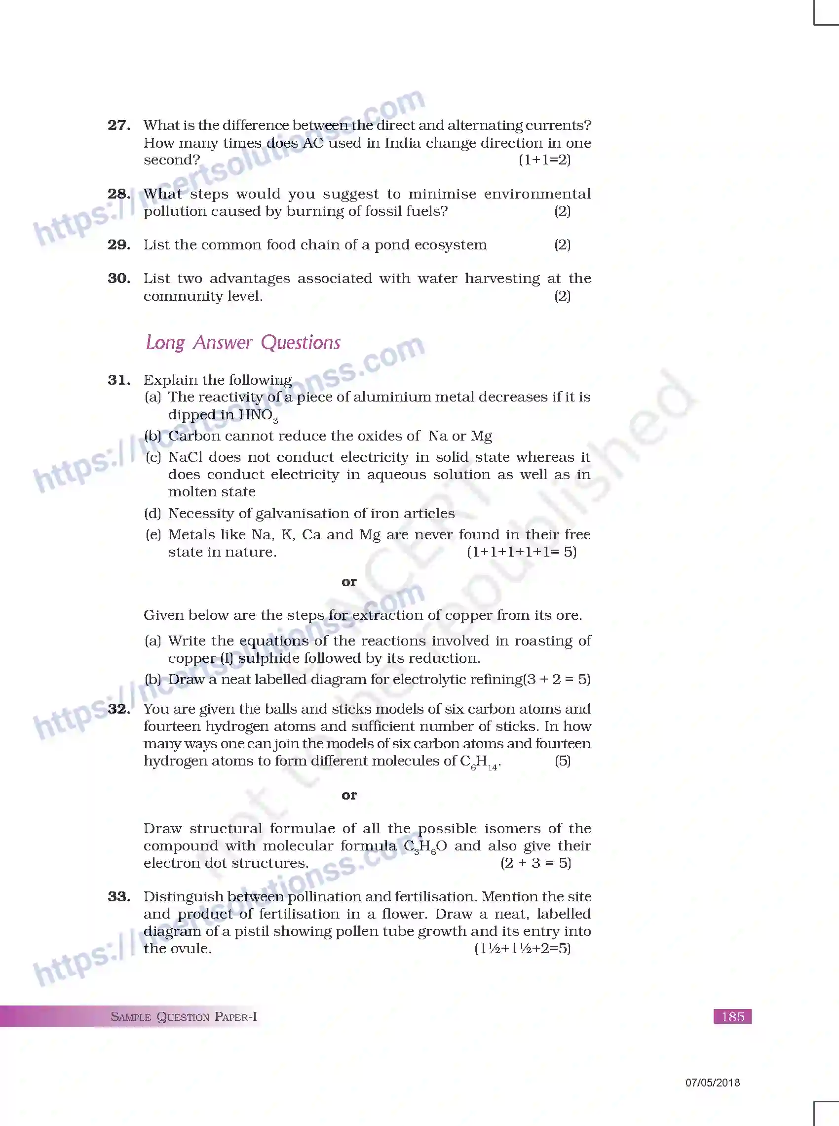 NCERT-Exemplar-Questions-Class-10-Science--Sample-Question-Paper-I-178-page-6