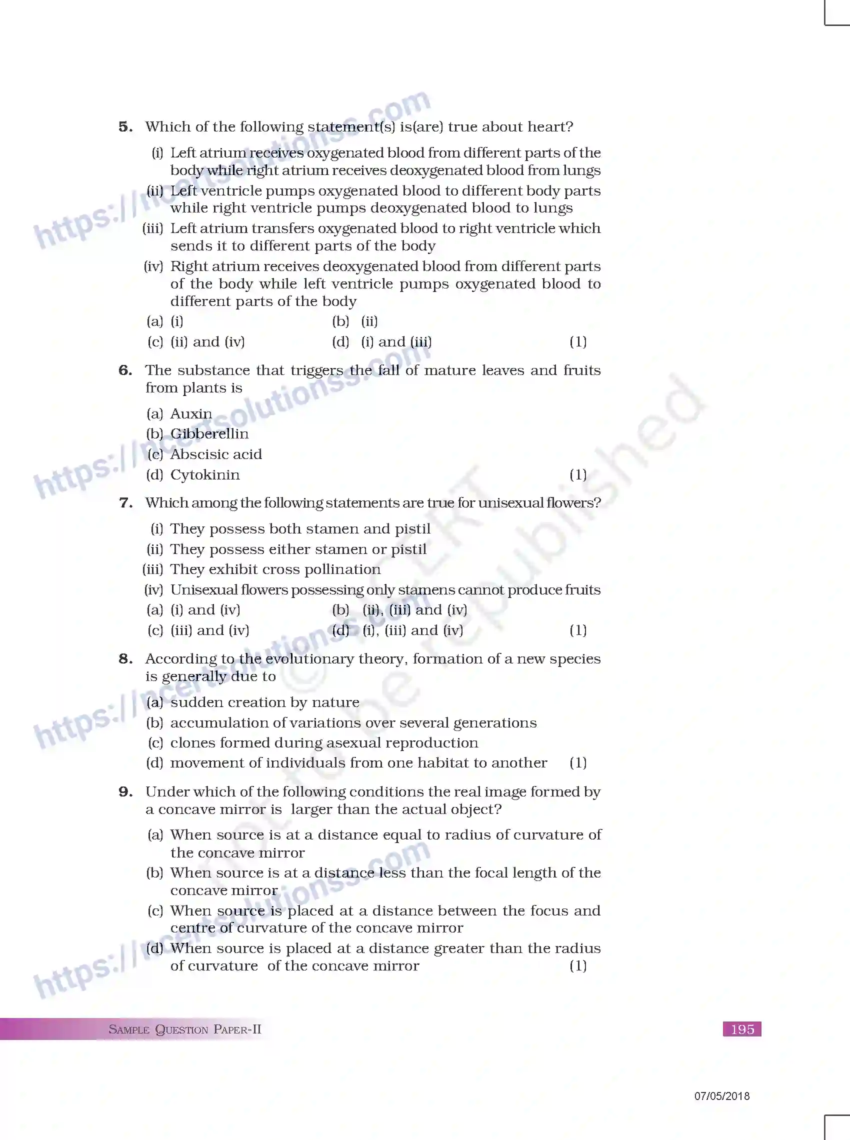 NCERT-Exemplar-Questions-Class-10-Science--Sample-Question-Paper-II-179-page-2