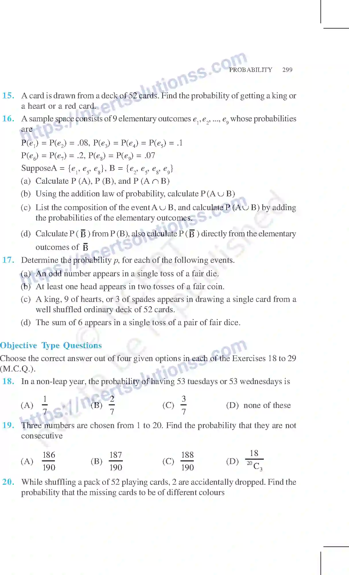 NCERT-Exemplar-Questions-Class-11-Mathematics--Probability-86-page-16