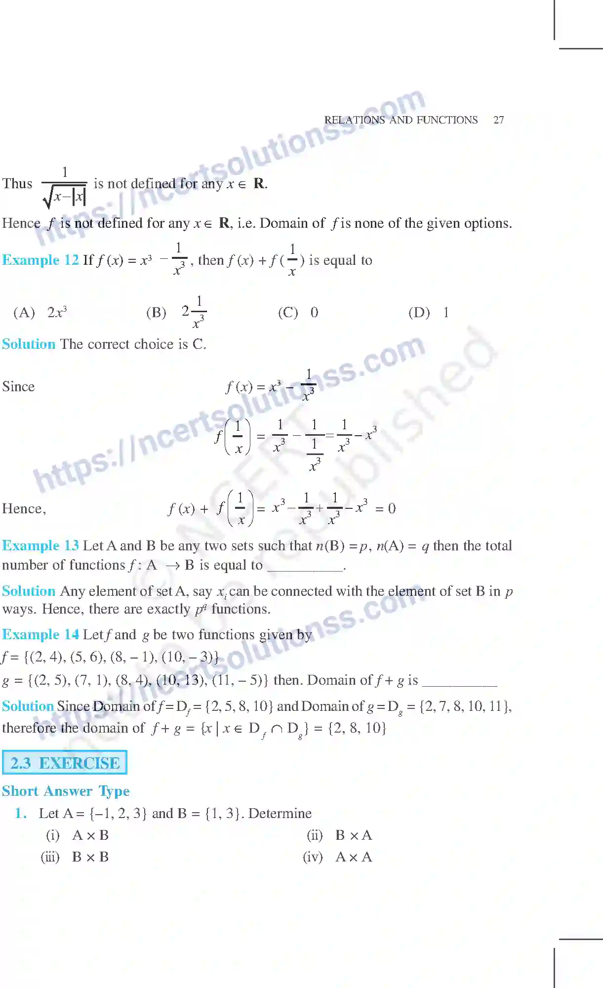 NCERT-Exemplar-Questions-Class-11-Mathematics--Relations-And-Functions-72-page-9