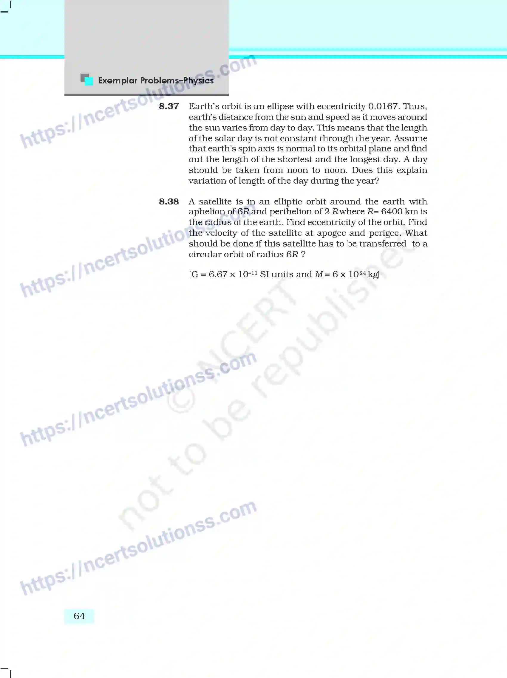 NCERT-Exemplar-Questions-Class-11-Physics--Gravitation-136-page-8