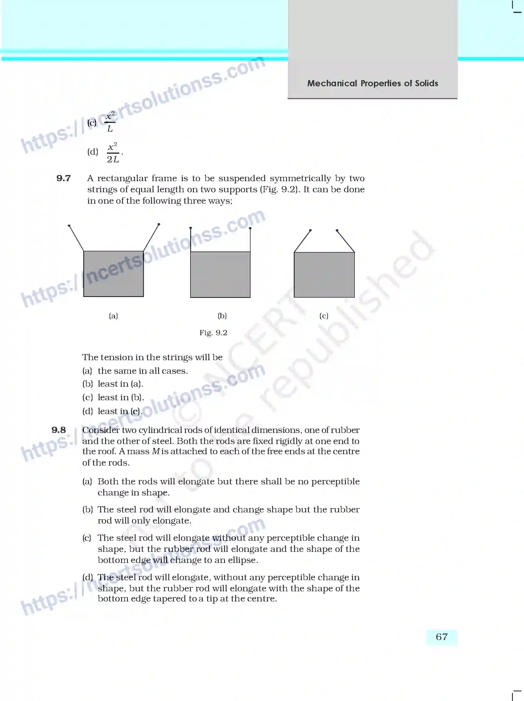 NCERT-Exemplar-Questions-Class-11-Physics--Mechanical-Properties-of-Solids-137-page-3