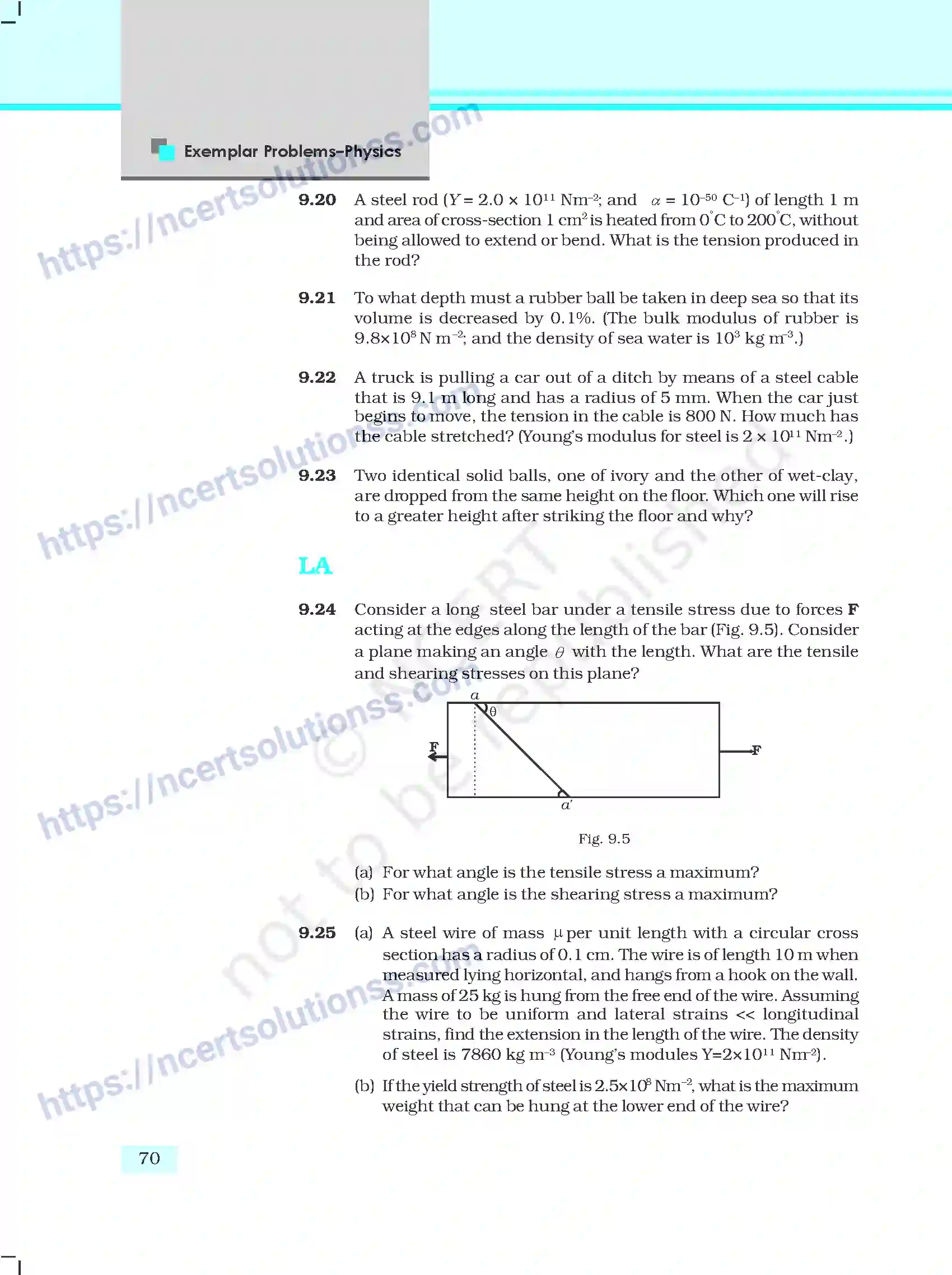 NCERT-Exemplar-Questions-Class-11-Physics--Mechanical-Properties-of-Solids-137-page-6