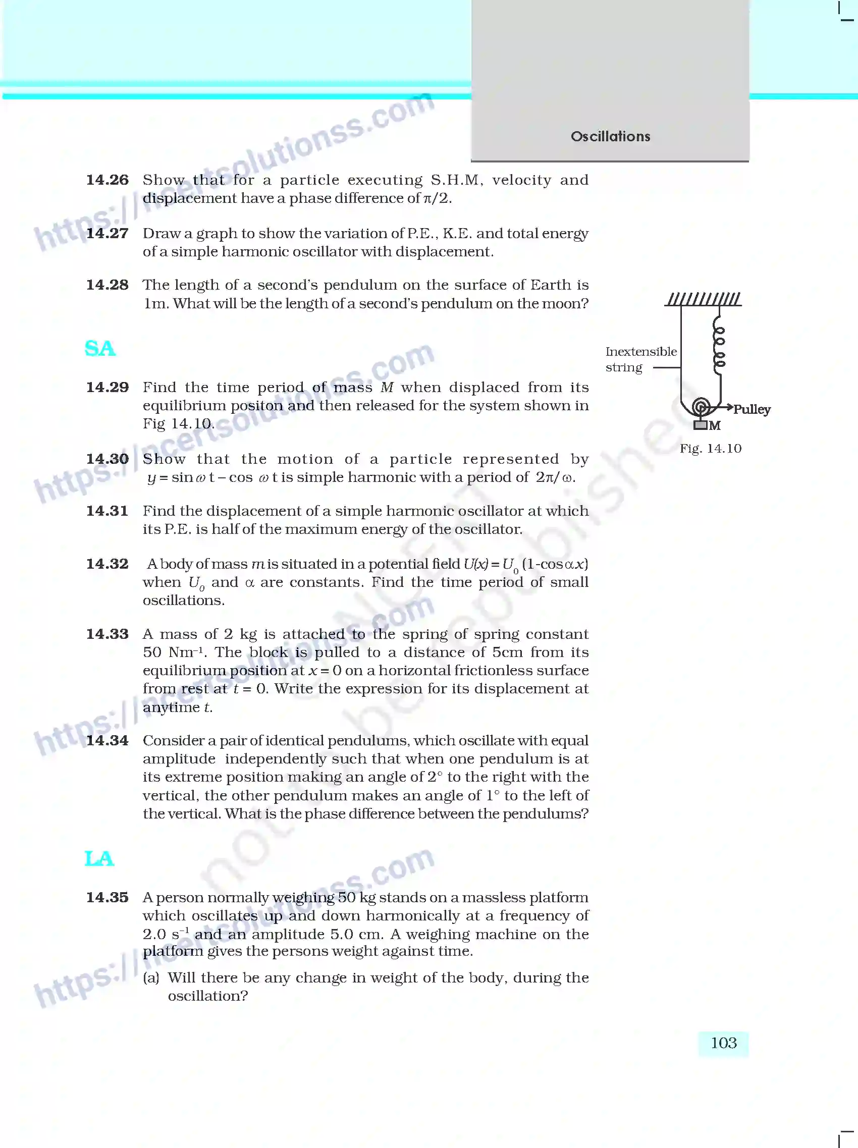 NCERT-Exemplar-Questions-Class-11-Physics--Oscillations-142-page-7