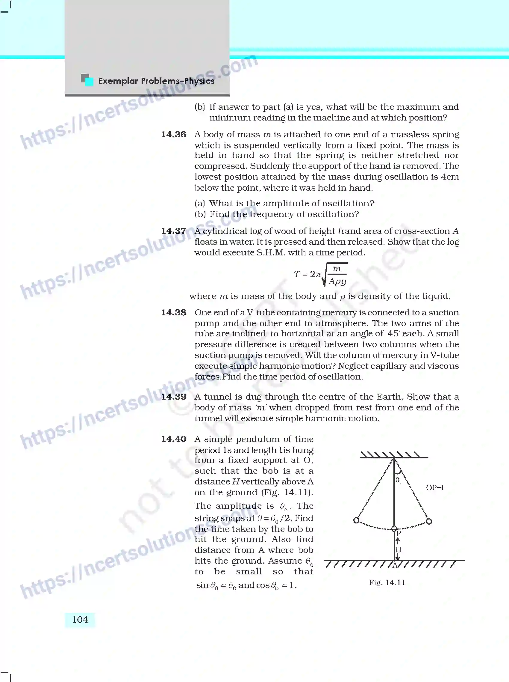 NCERT-Exemplar-Questions-Class-11-Physics--Oscillations-142-page-8