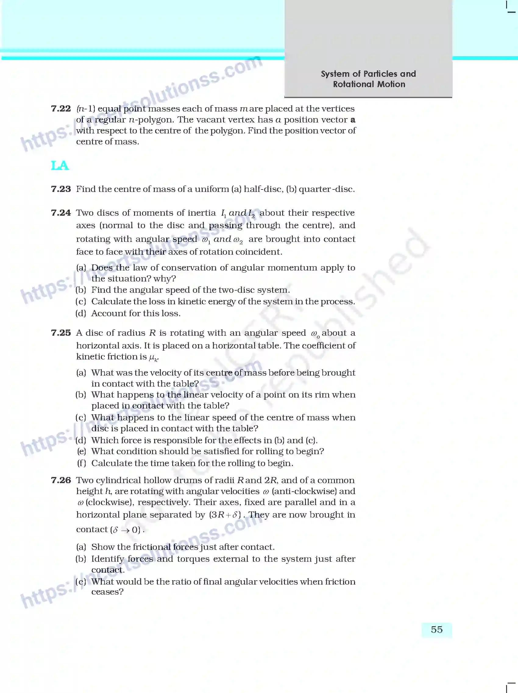 NCERT-Exemplar-Questions-Class-11-Physics--System-of-Particles-and-Rotational-Motion-135-page-6