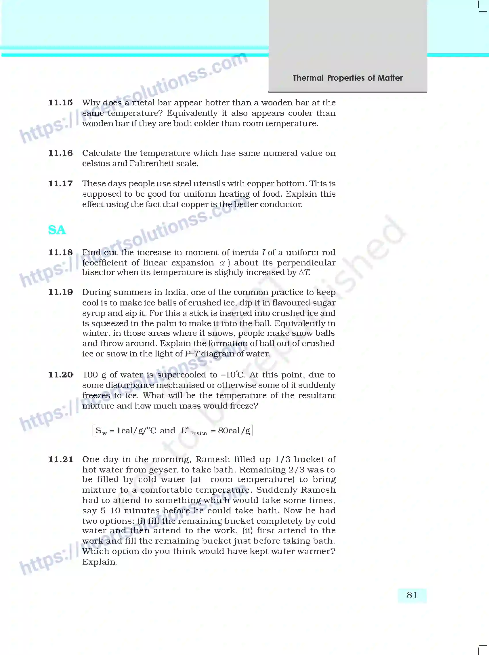 NCERT-Exemplar-Questions-Class-11-Physics--Thermal-Properties-of-Matter-139-page-5