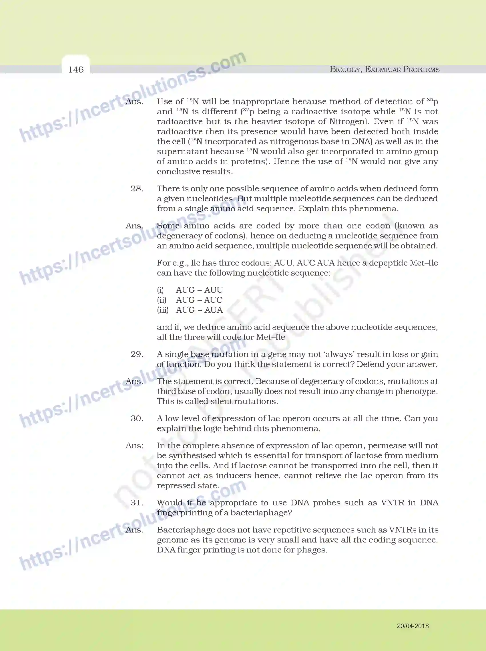 NCERT-Exemplar-Questions-Class-12-Biology--Model-Answers-to-Descriptive-Questions-33-page-22