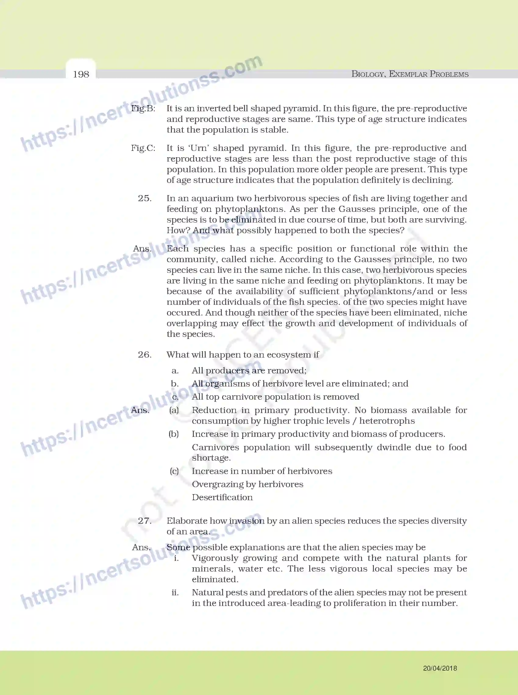 NCERT-Exemplar-Questions-Class-12-Biology--Model-Answers-to-Descriptive-Questions-33-page-74