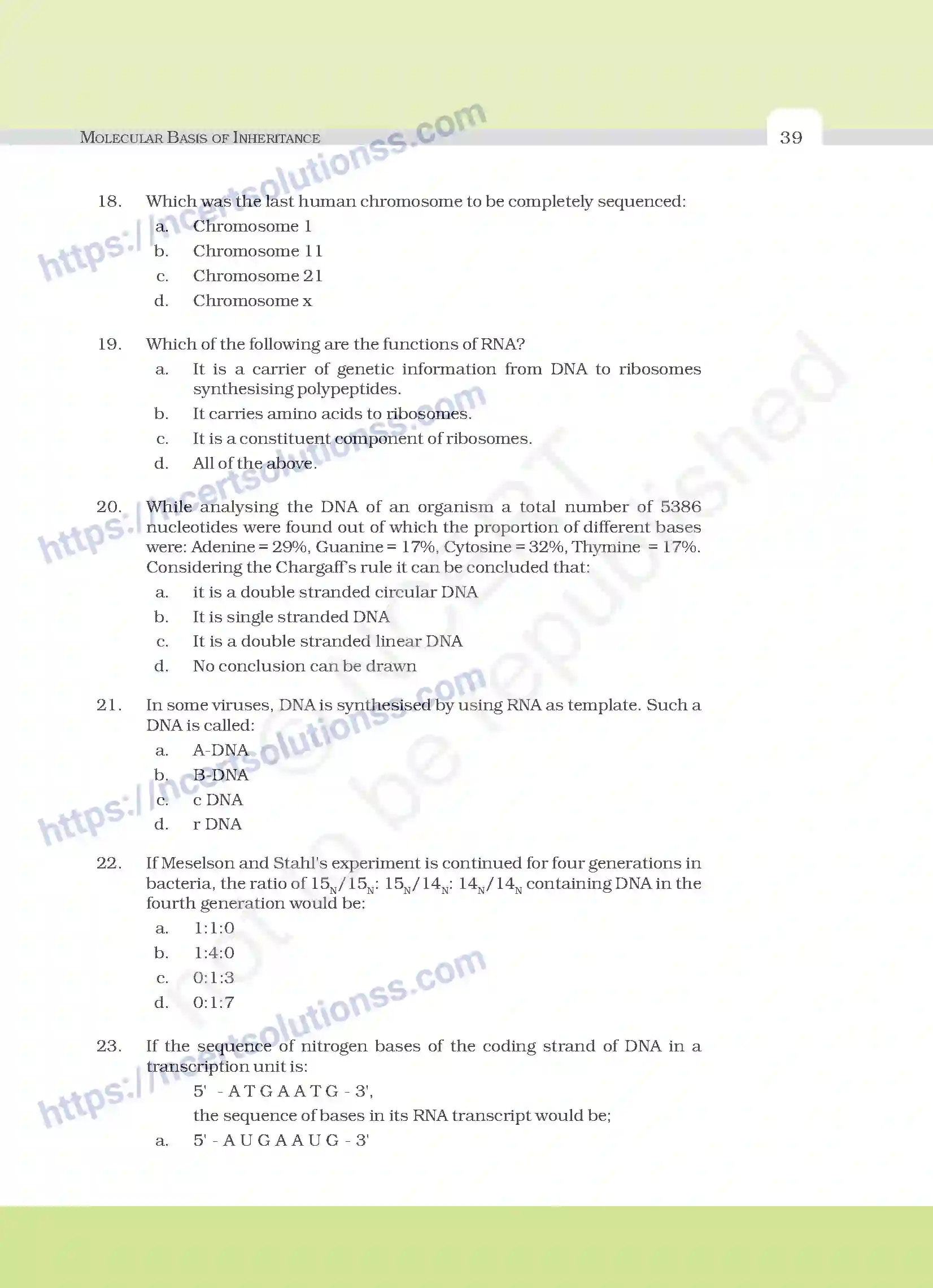 NCERT-Exemplar-Questions-Class-12-Biology--Molecular-Basis-Of-Inheritance-22-page-4