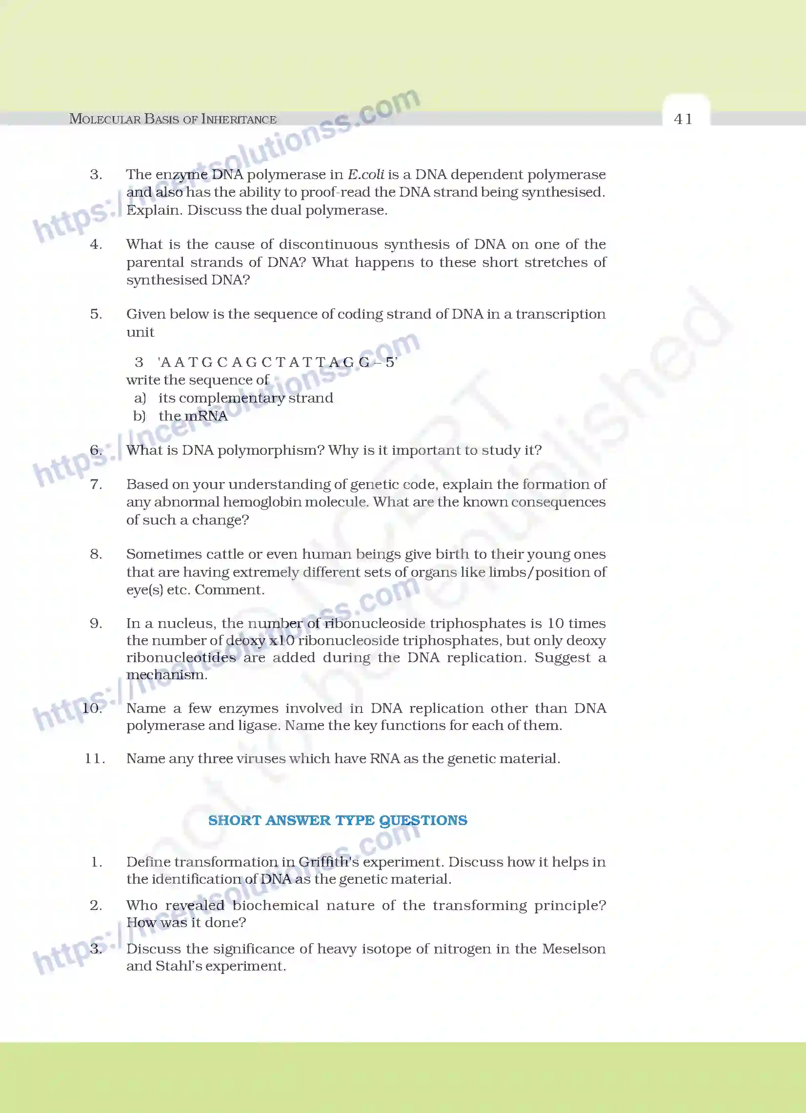 NCERT-Exemplar-Questions-Class-12-Biology--Molecular-Basis-Of-Inheritance-22-page-6