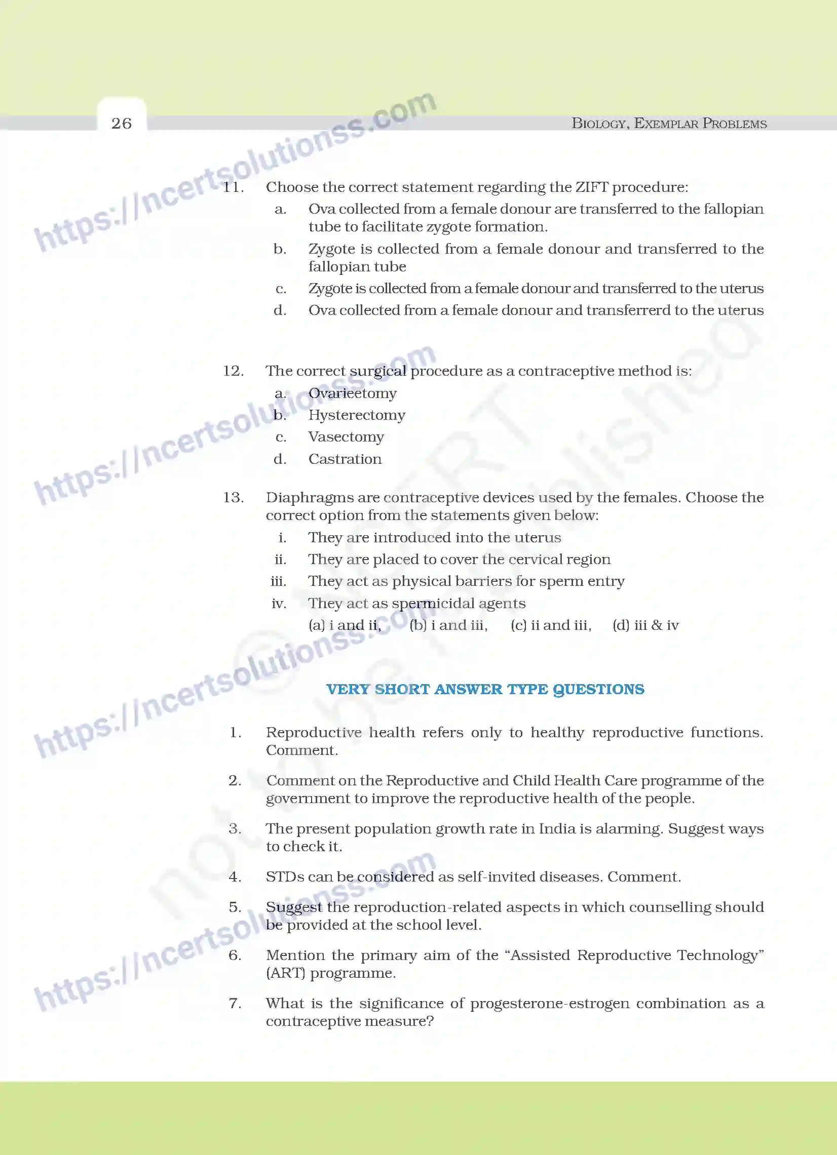 NCERT-Exemplar-Questions-Class-12-Biology--Reproductive-Health-20-page-3