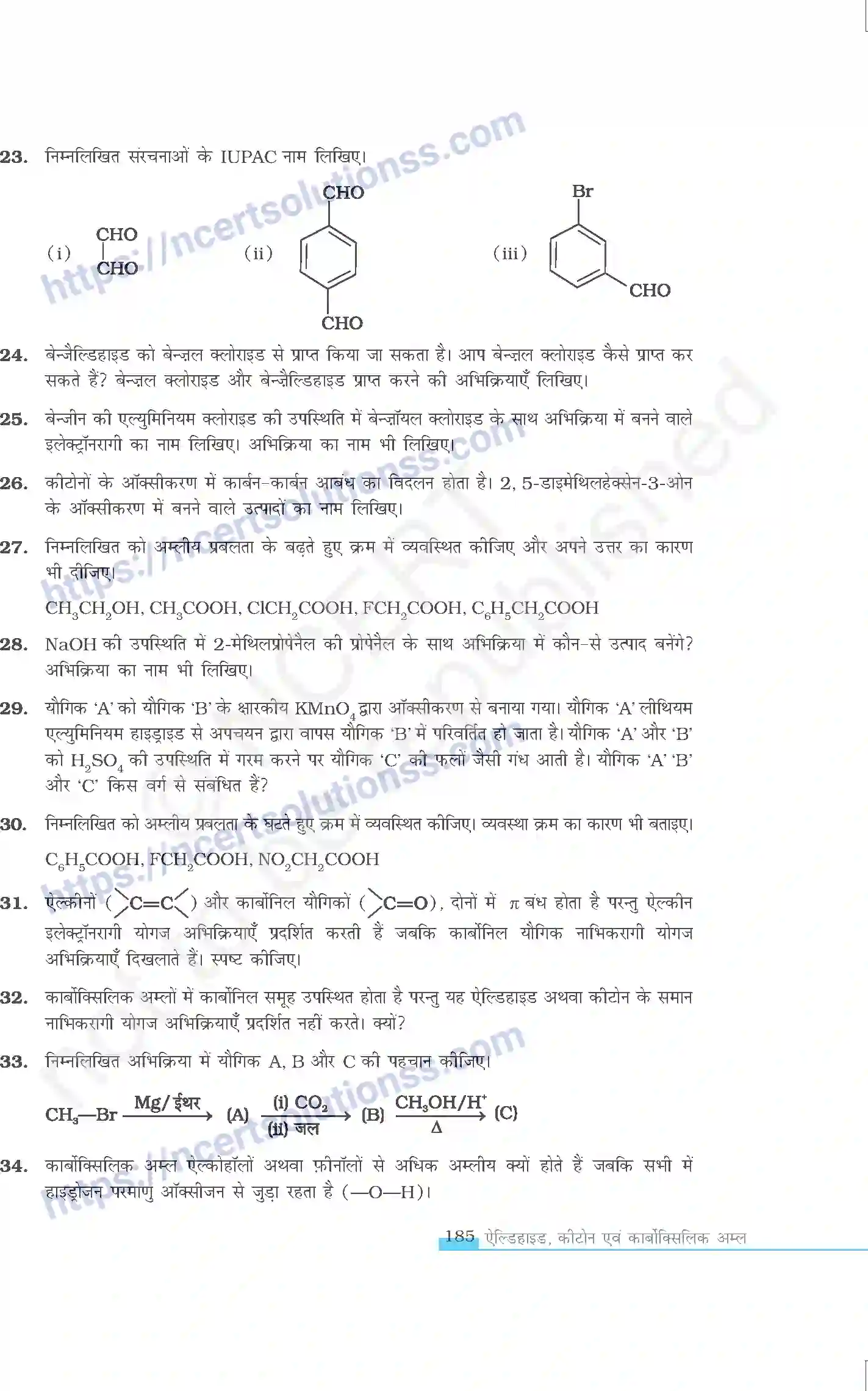 NCERT-Exemplar-Questions-Class-12-Chemistry--ऐल्डिहाइड-कीटोन-एवं-कार्बोकिसलिक-अल्म-332-page-6