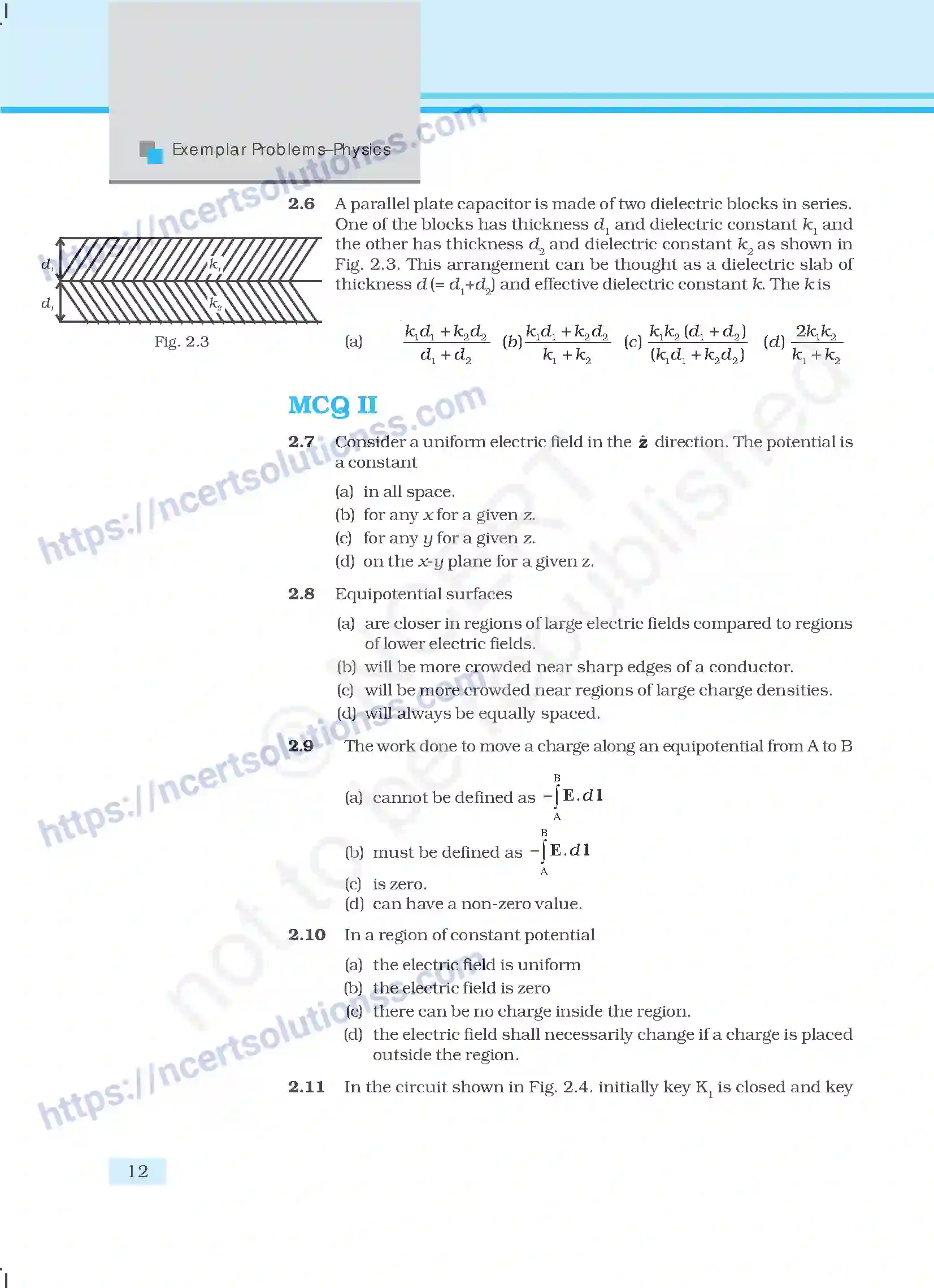 NCERT-Exemplar-Questions-Class-12-Physics--Electrostatic-Potential-And-Capacitance-55-page-3
