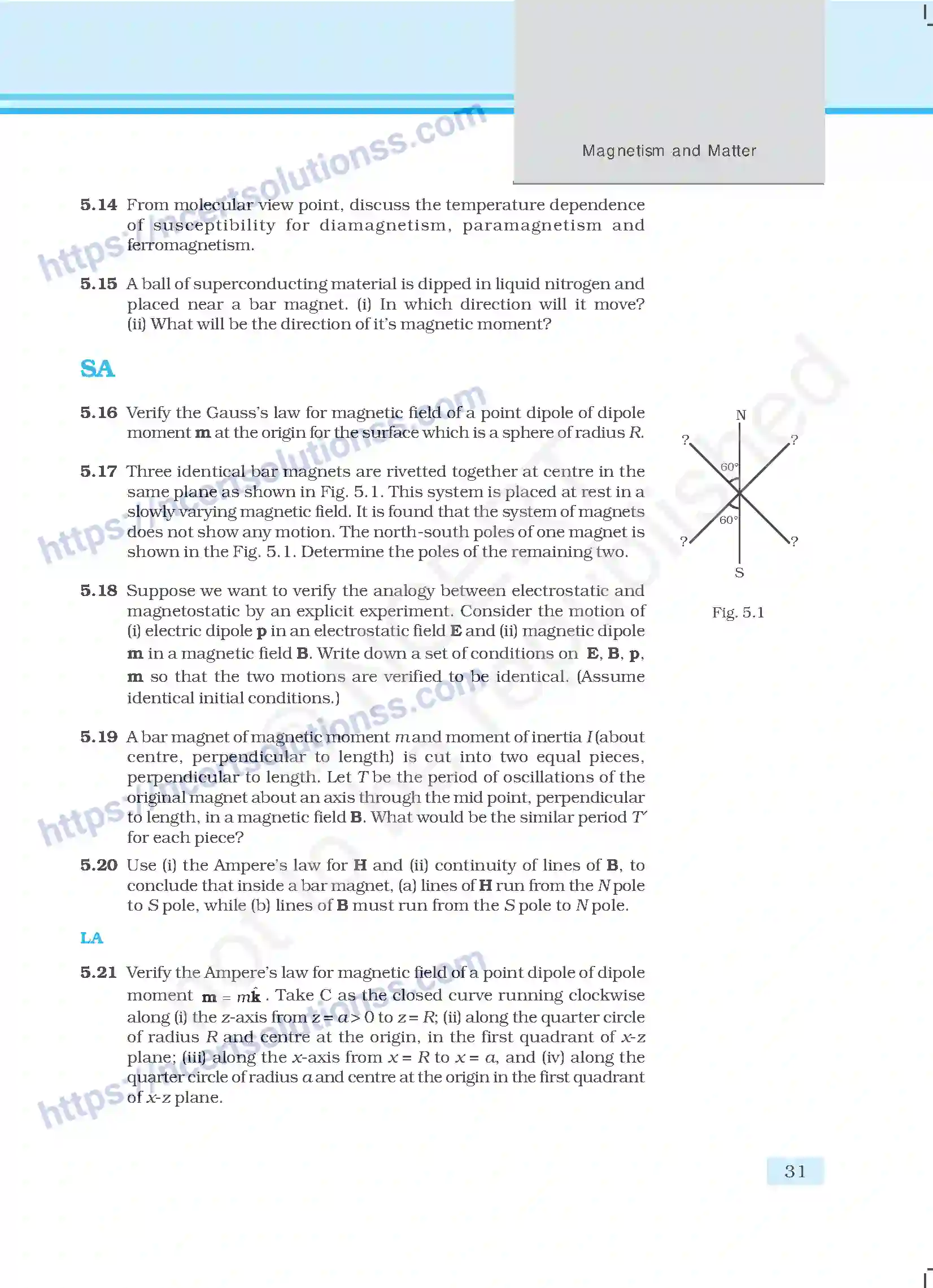 NCERT-Exemplar-Questions-Class-12-Physics--Magnetism-And-Matter-58-page-4