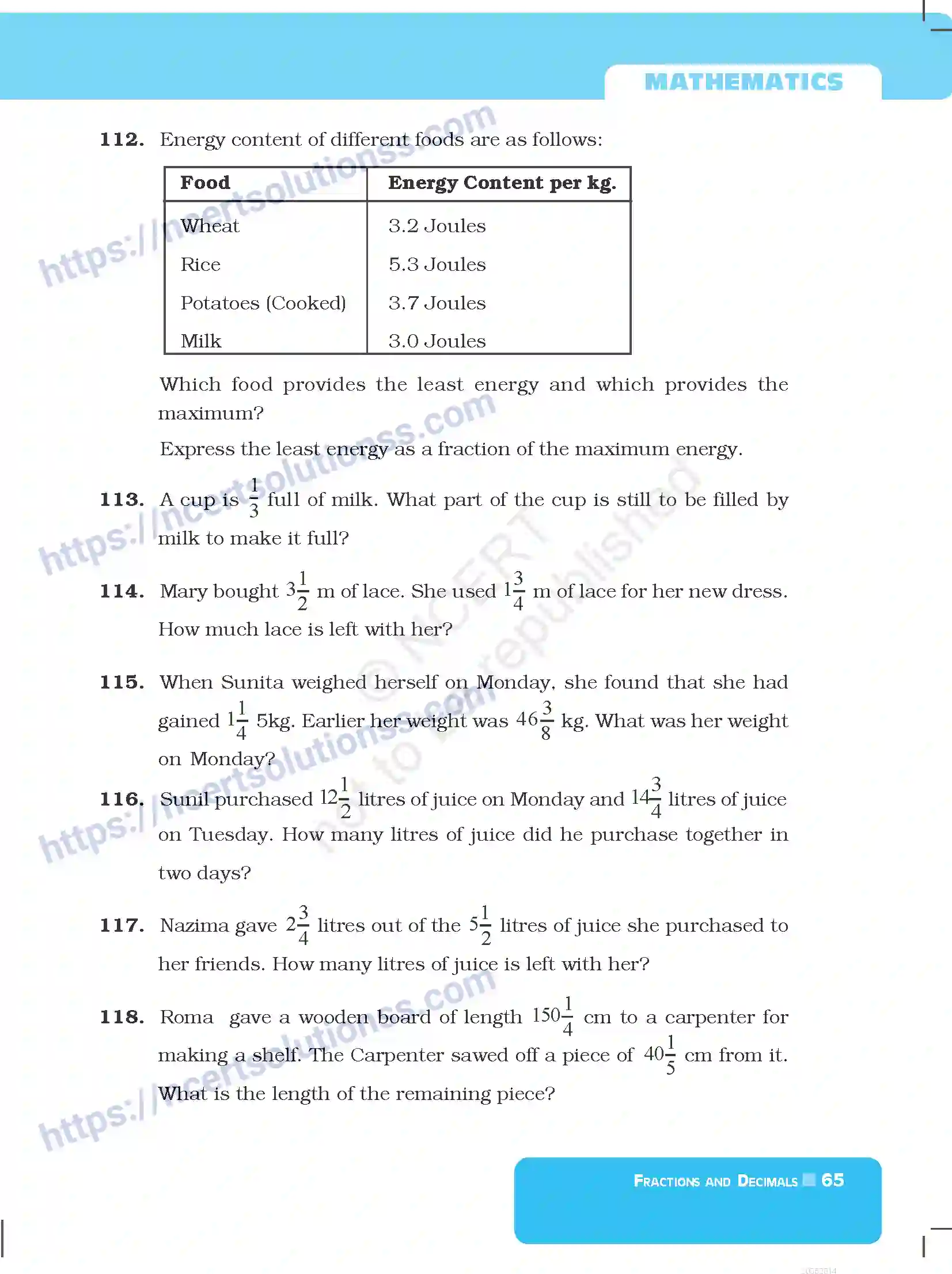 NCERT-Exemplar-Questions-Class-6-Mathematics--Fractions-and-Decimals-284-page-13