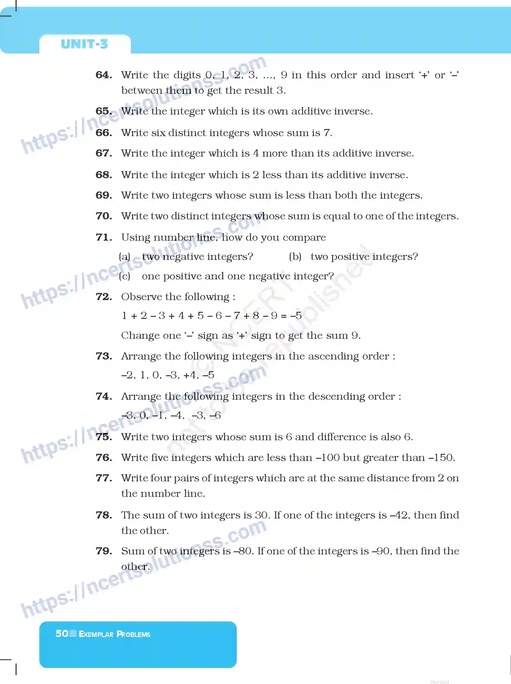 NCERT-Exemplar-Questions-Class-6-Mathematics--Integers-283-page-10
