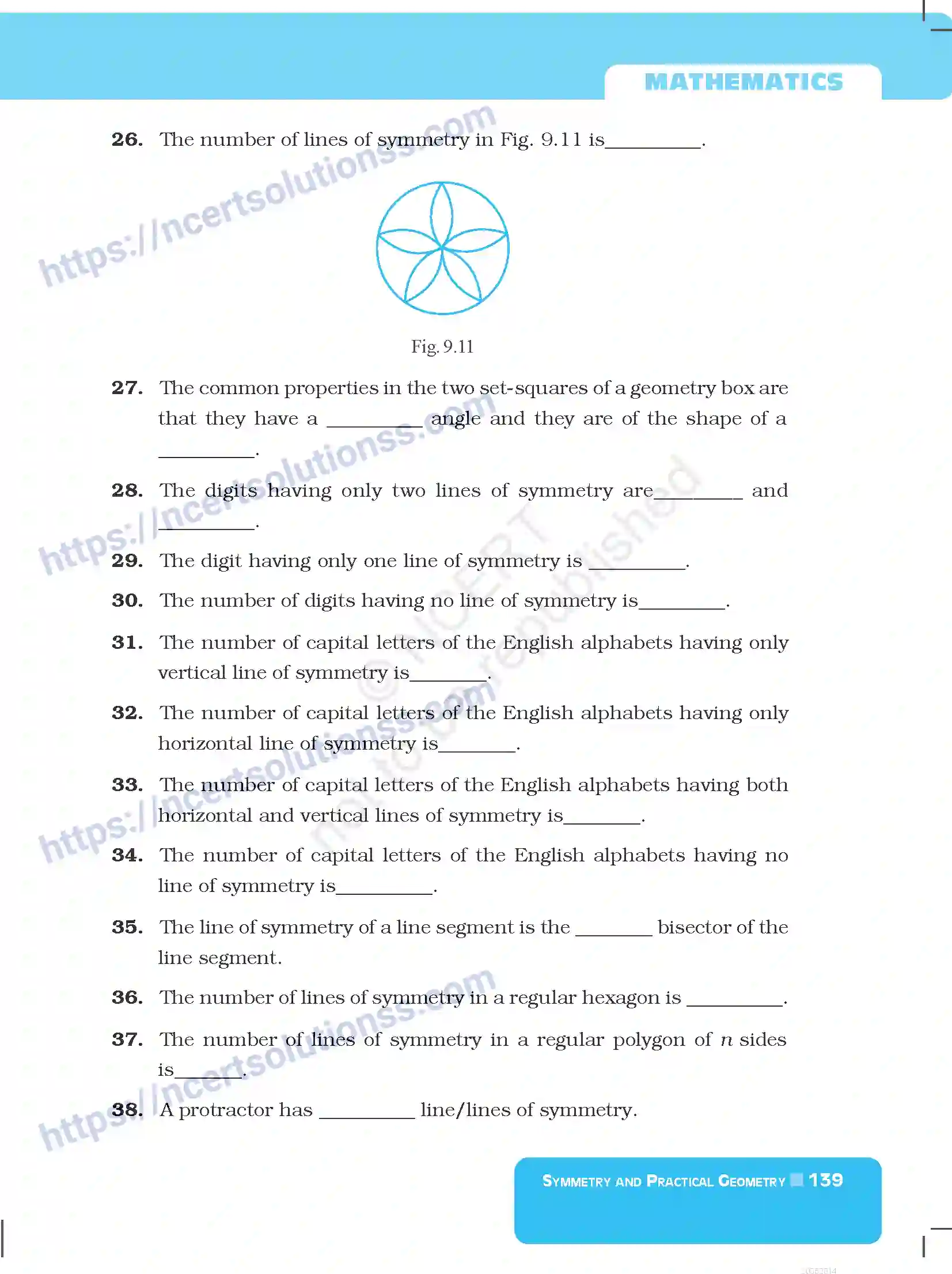NCERT-Exemplar-Questions-Class-6-Mathematics--Symmetry-and-Practical-Geometry-289-page-7