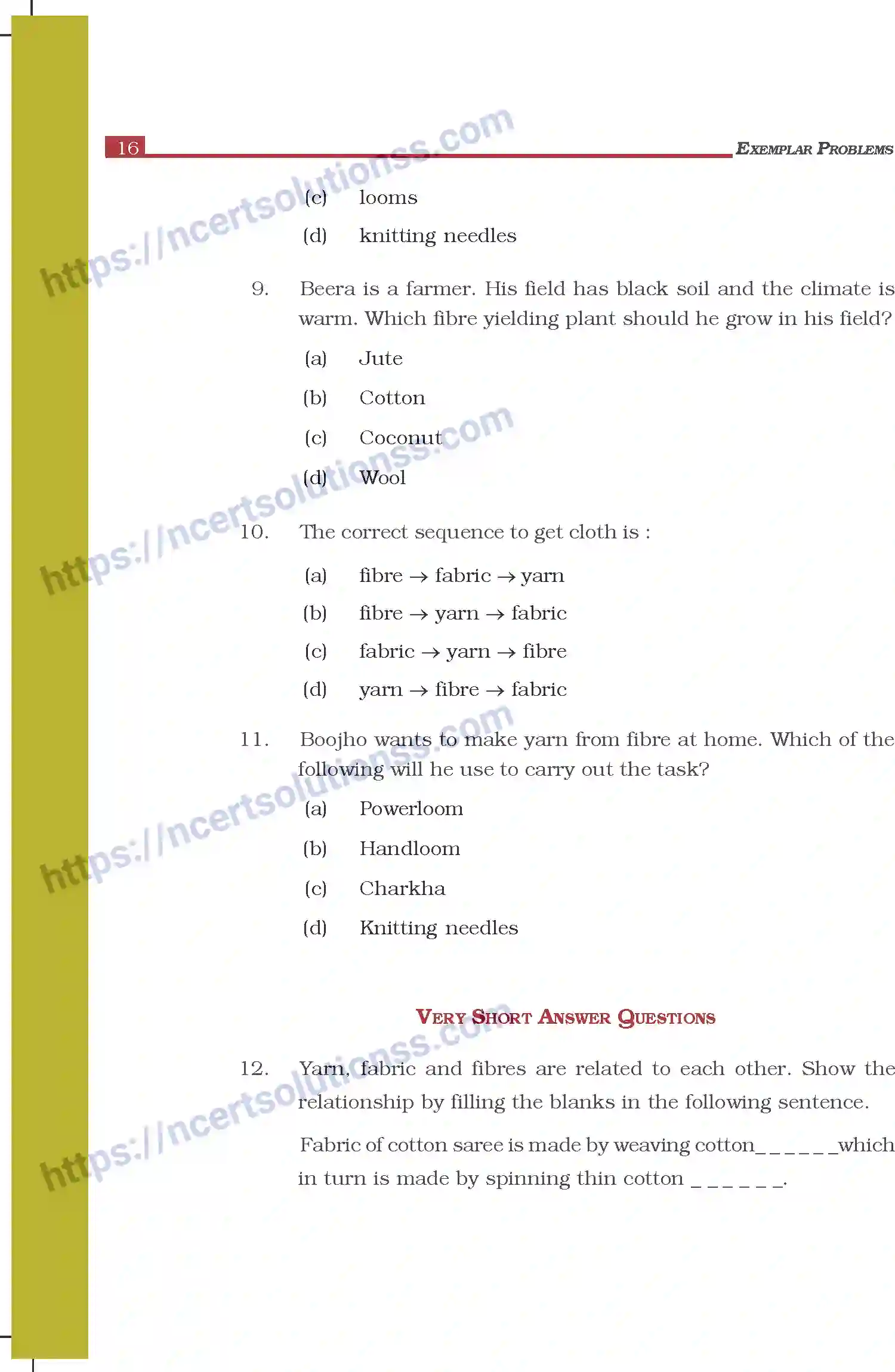 NCERT-Exemplar-Questions-Class-6-Science--Fibre-to-Fabric-293-page-3