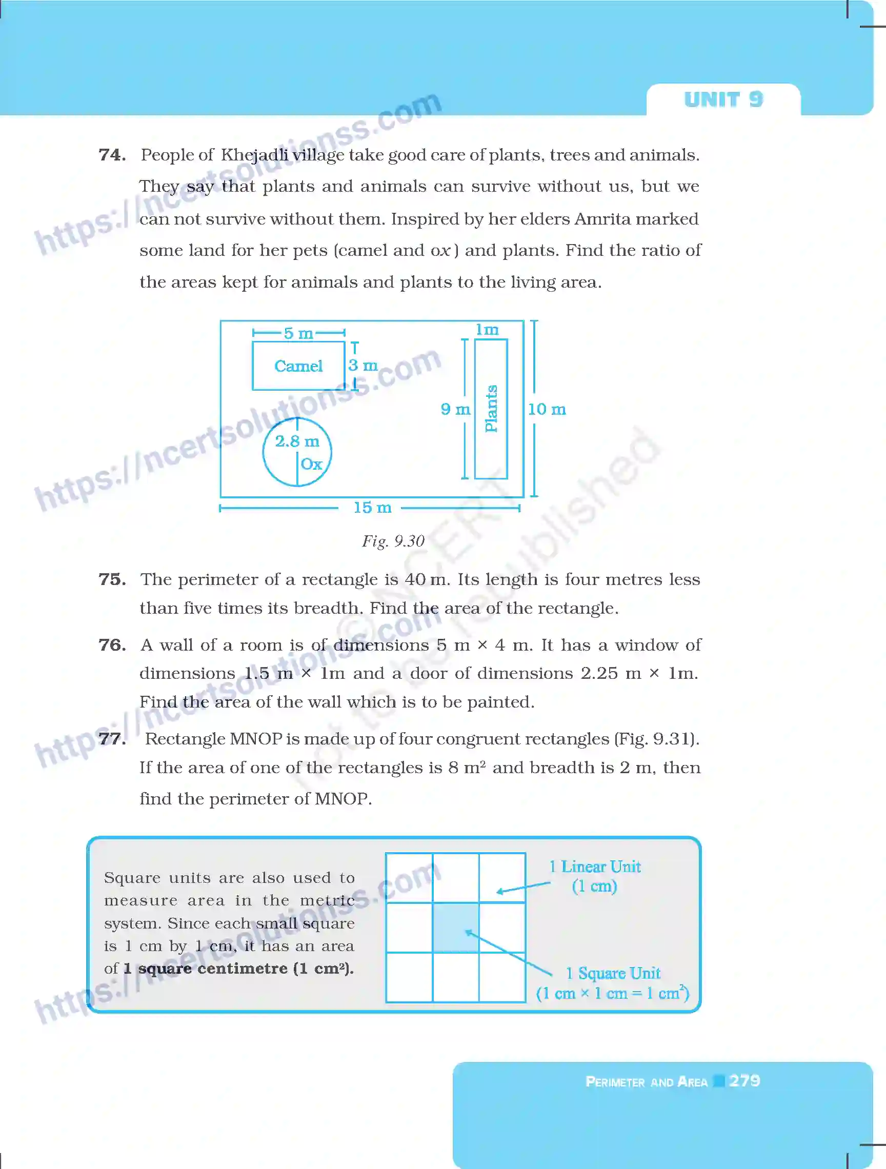 NCERT-Exemplar-Questions-Class-7-Mathematics--Perimeter-and-Area-257-page-23