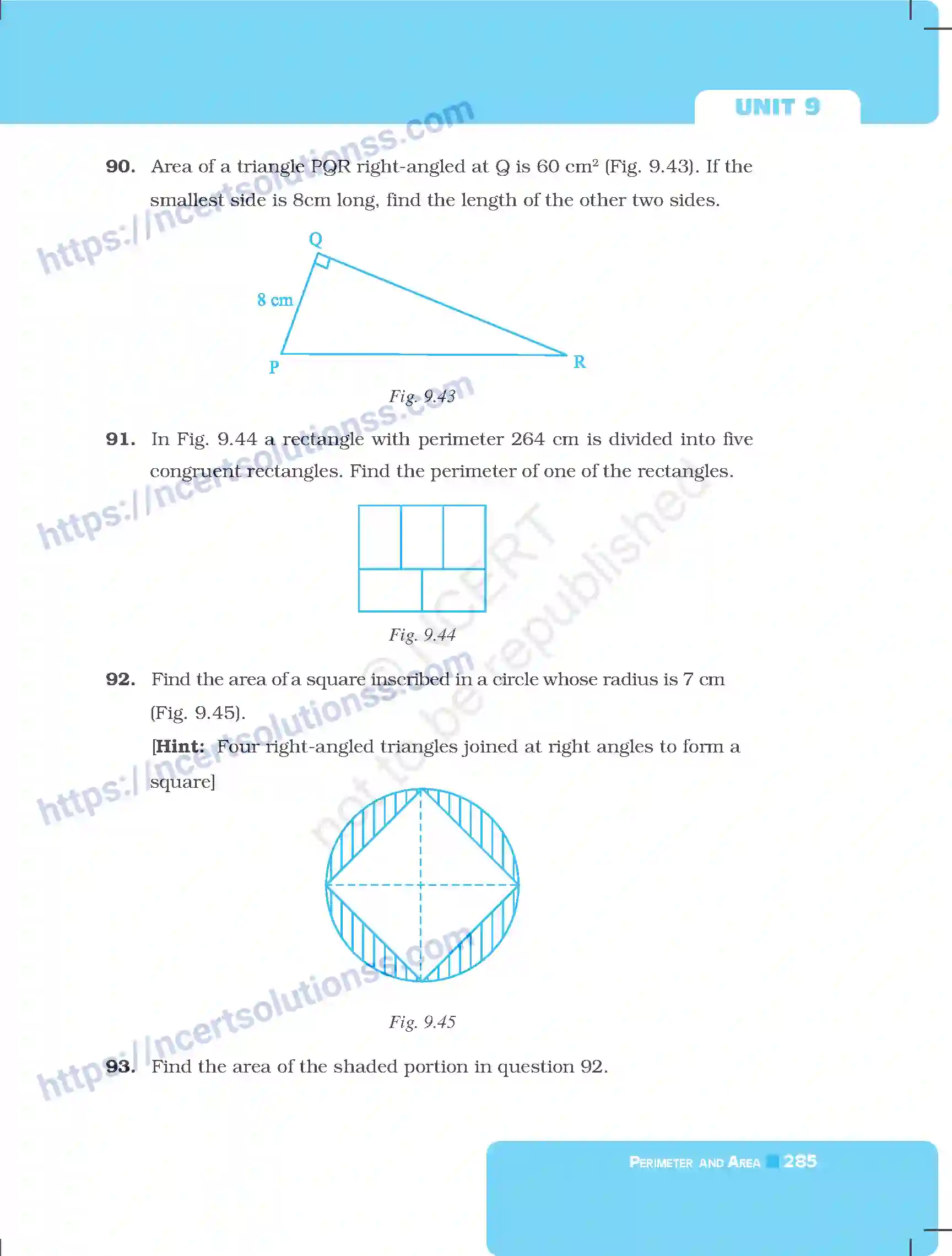 NCERT-Exemplar-Questions-Class-7-Mathematics--Perimeter-and-Area-257-page-29