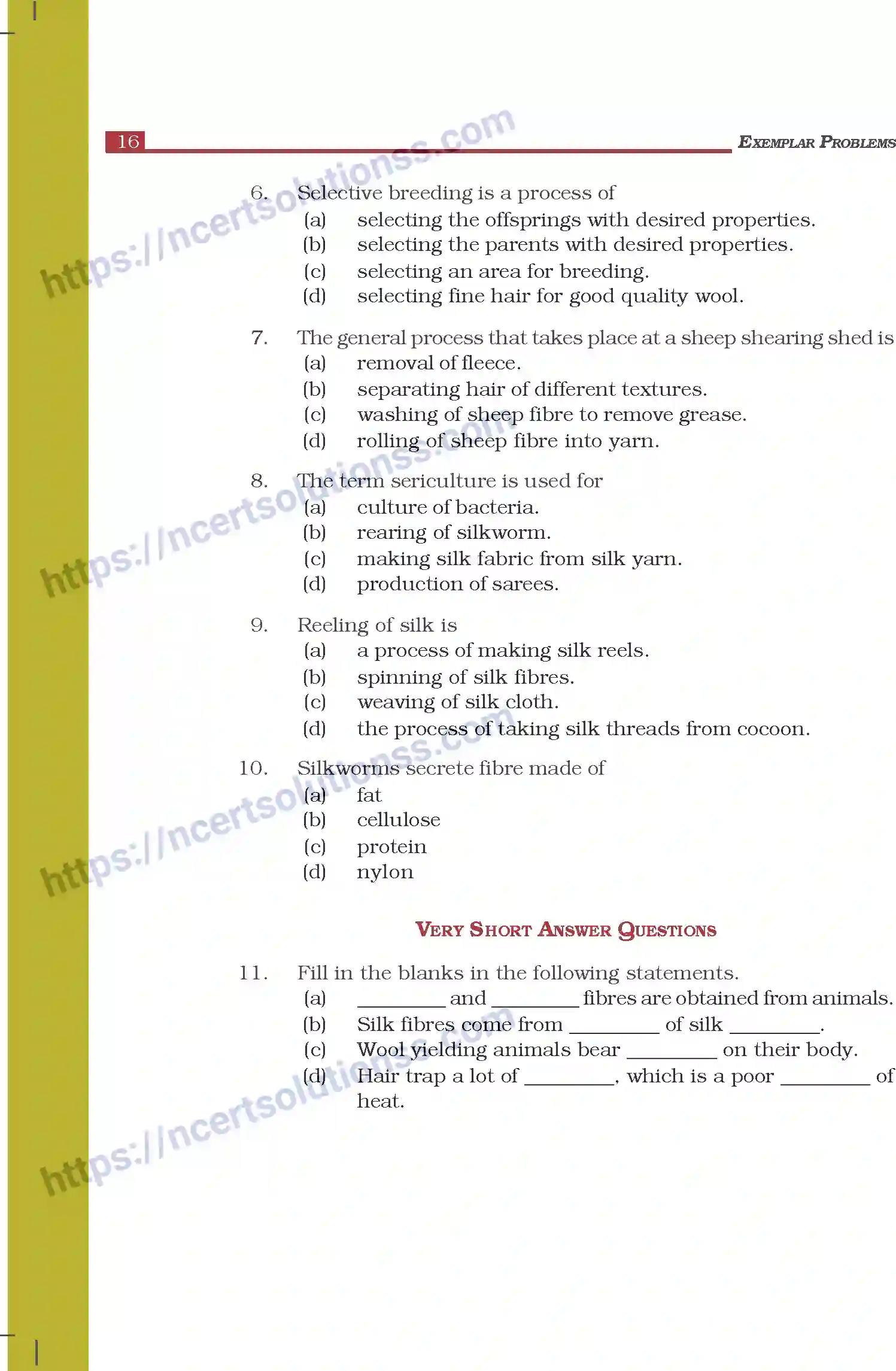 NCERT-Exemplar-Questions-Class-7-Science--Fibre-to-Fabric-264-page-2