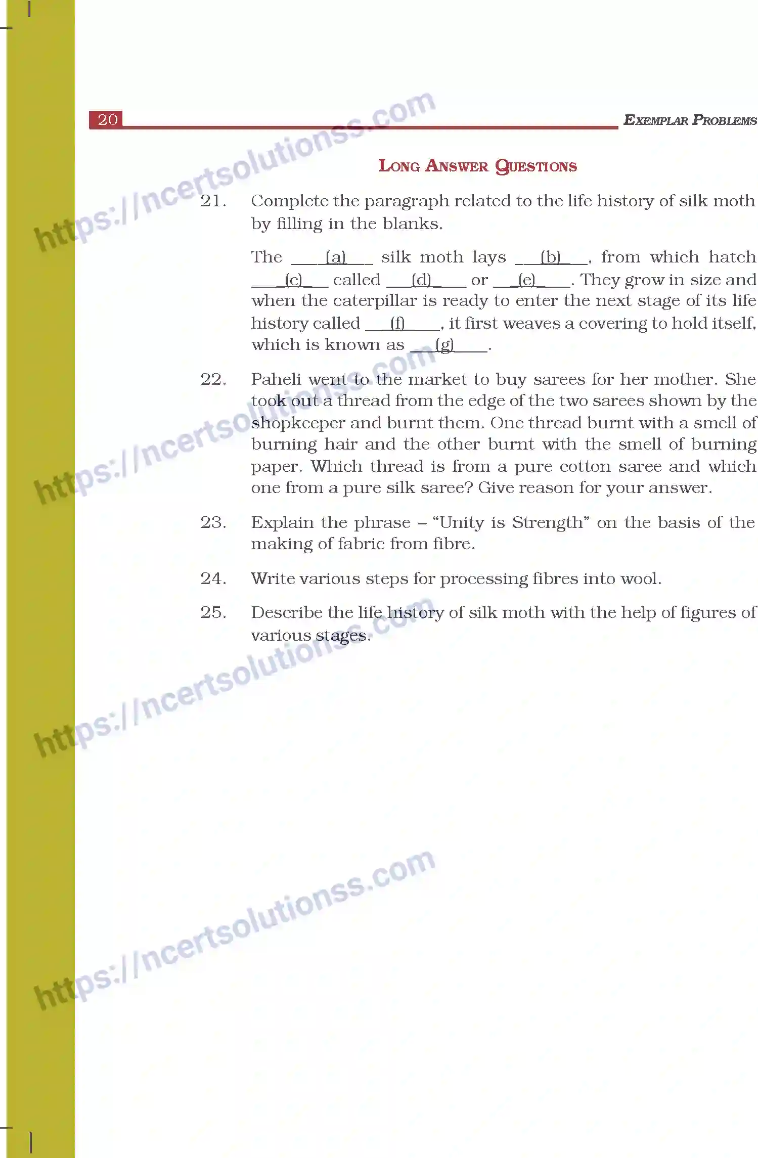 NCERT-Exemplar-Questions-Class-7-Science--Fibre-to-Fabric-264-page-6