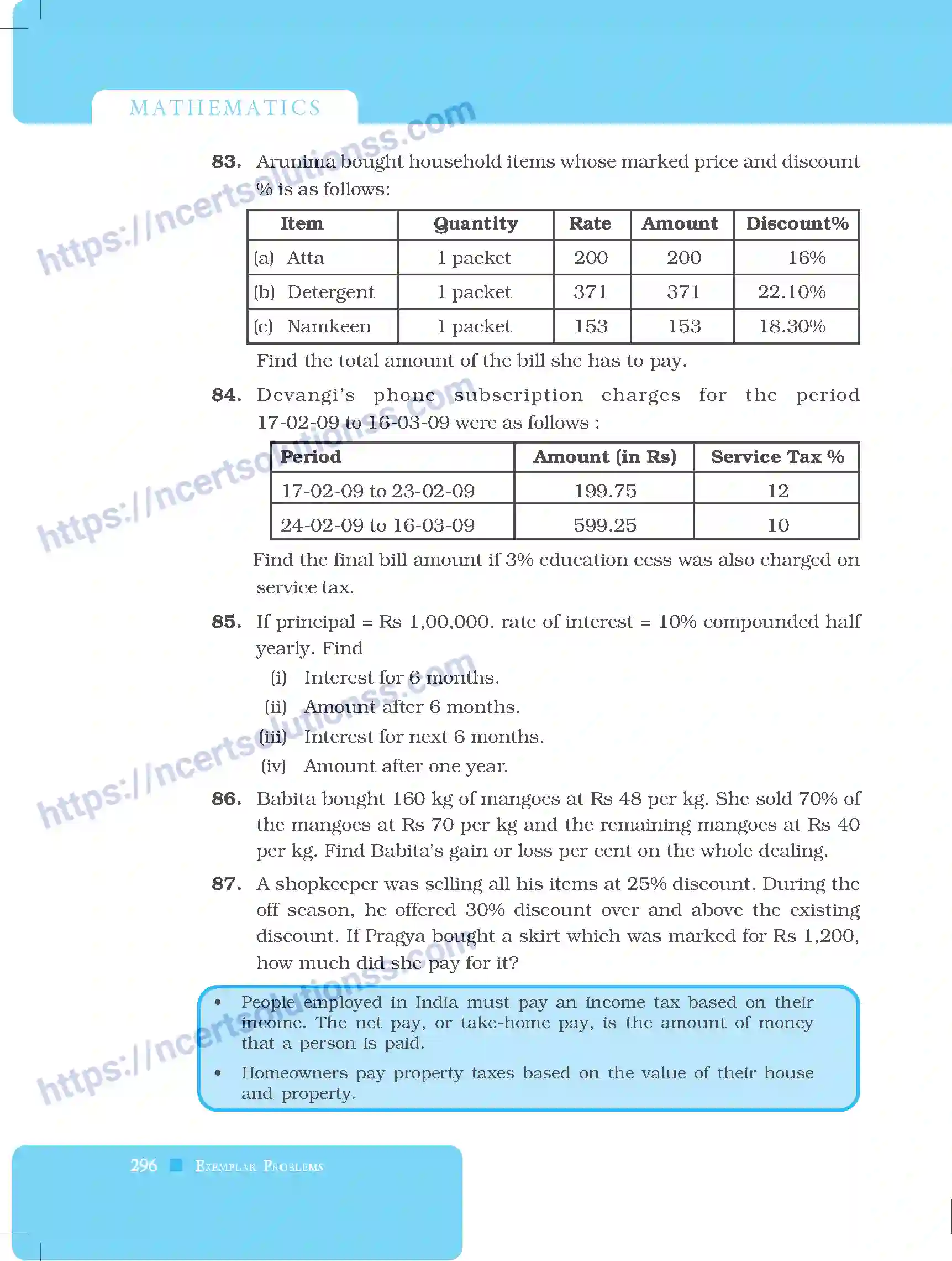 NCERT-Exemplar-Questions-Class-8-Mathematics--Comparing-Quantities-224-page-16