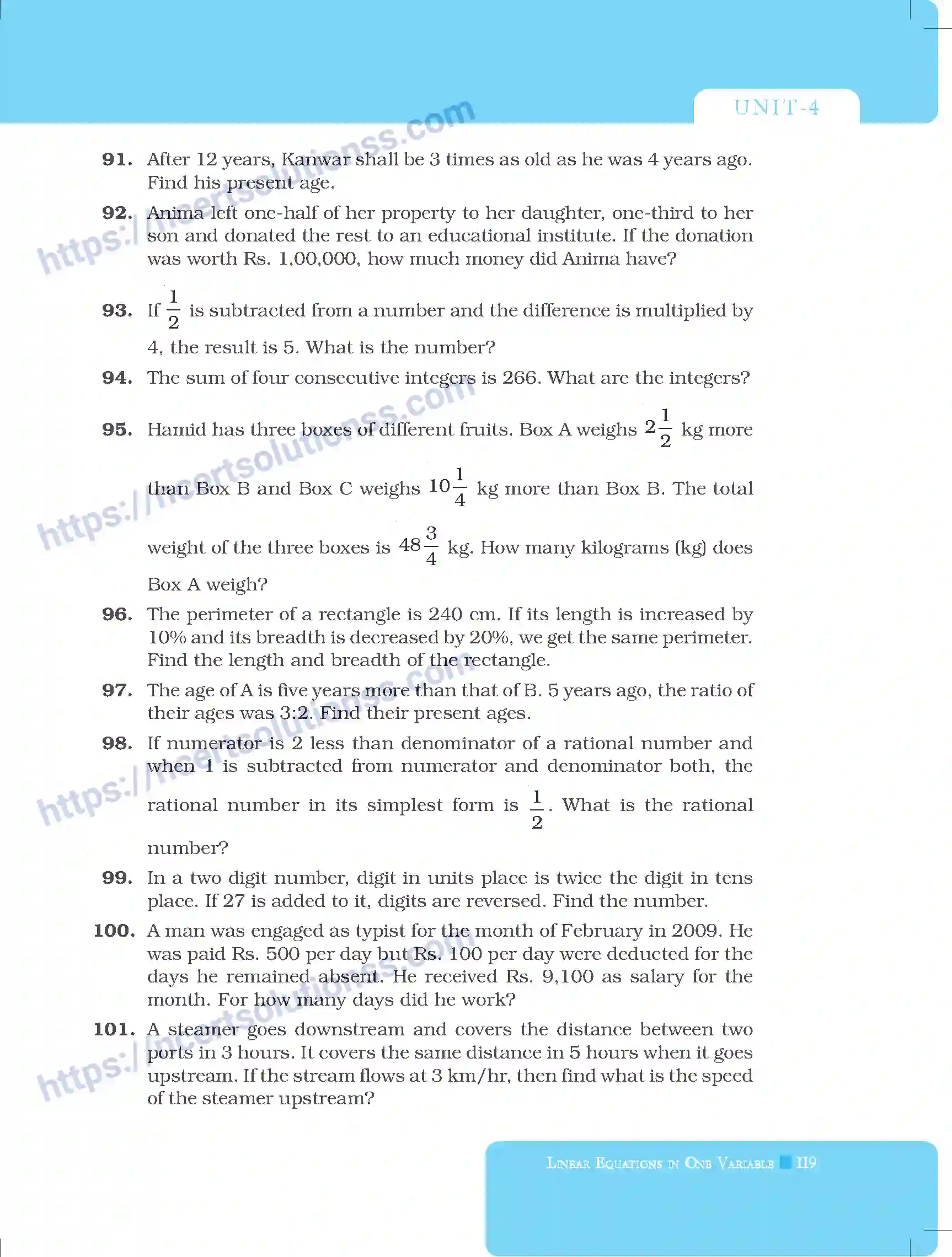 NCERT-Exemplar-Questions-Class-8-Mathematics--Linear-Equation-In-One-Variable-219-page-15