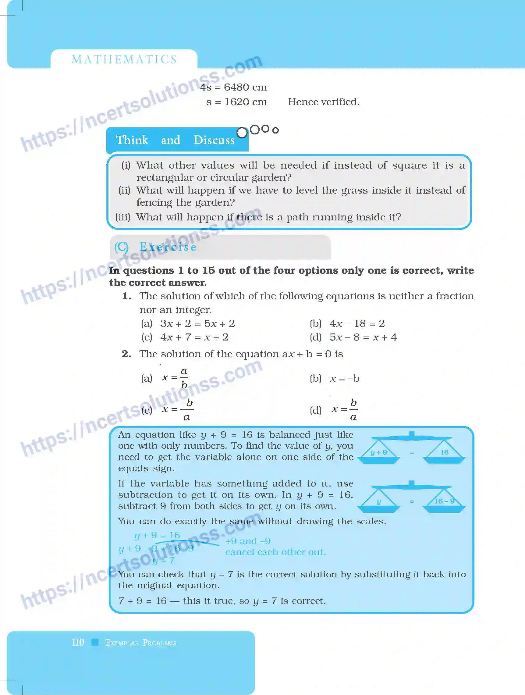 NCERT-Exemplar-Questions-Class-8-Mathematics--Linear-Equation-In-One-Variable-219-page-6