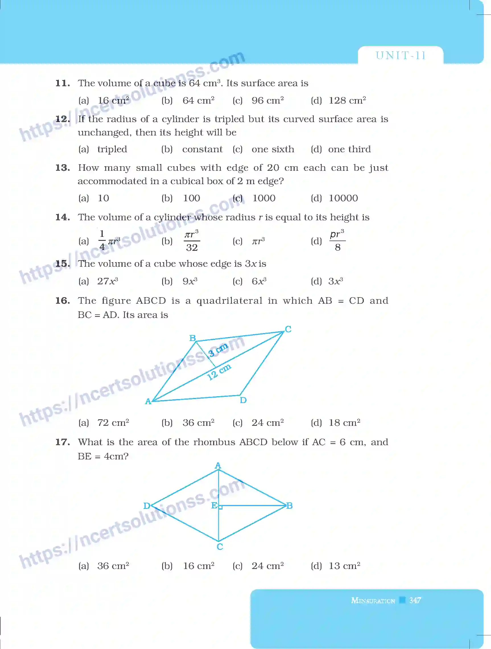 NCERT-Exemplar-Questions-Class-8-Mathematics--Mensuration-226-page-11