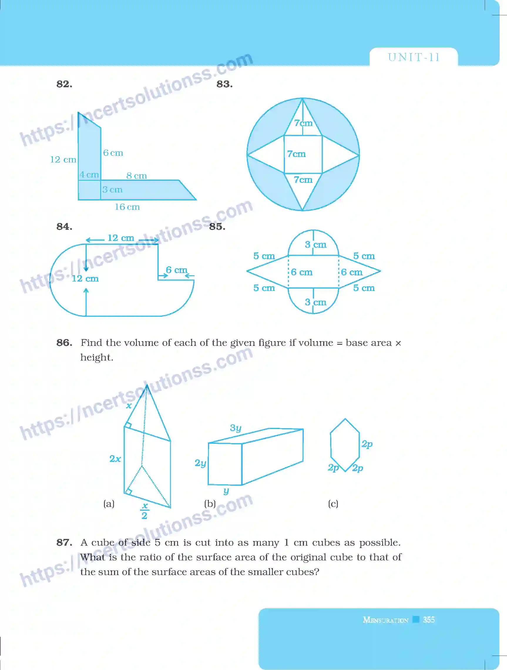 NCERT-Exemplar-Questions-Class-8-Mathematics--Mensuration-226-page-19