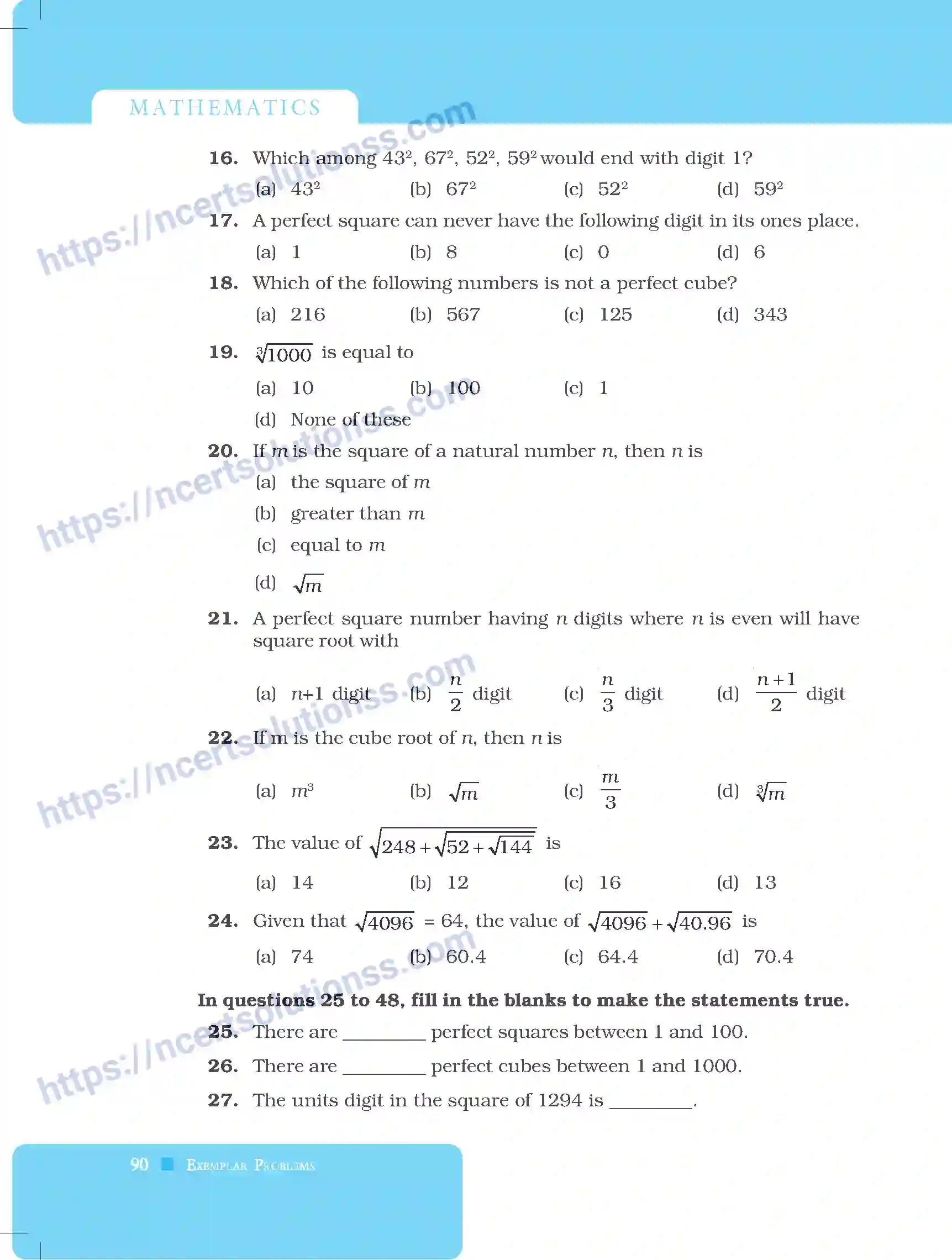 NCERT-Exemplar-Questions-Class-8-Mathematics--Square-Square-Root-and-Cube-Cube-Root-218-page-18