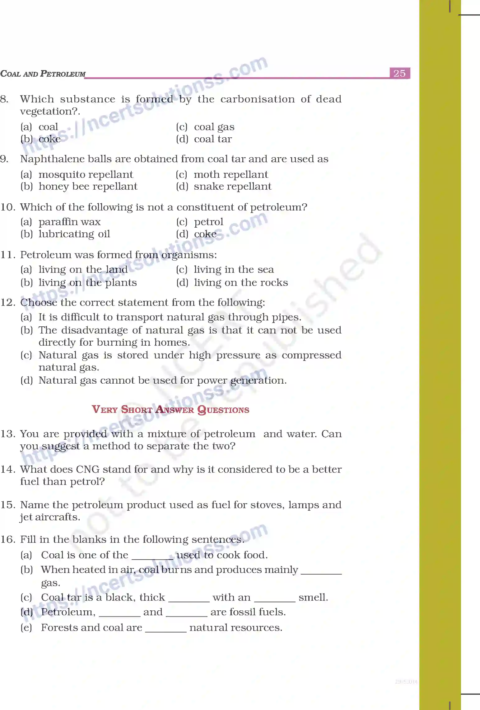 NCERT-Exemplar-Questions-Class-8-Science--Coal-and-Petroleum-234-page-2
