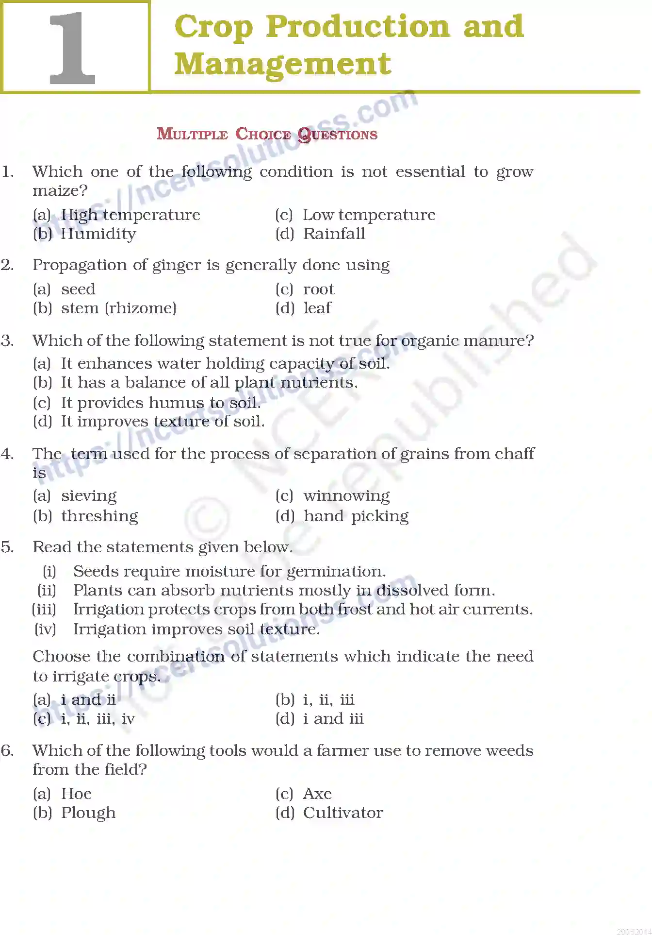 NCERT-Exemplar-Questions-Class-8-Science--Crop-Production-and-Management-230-page-1