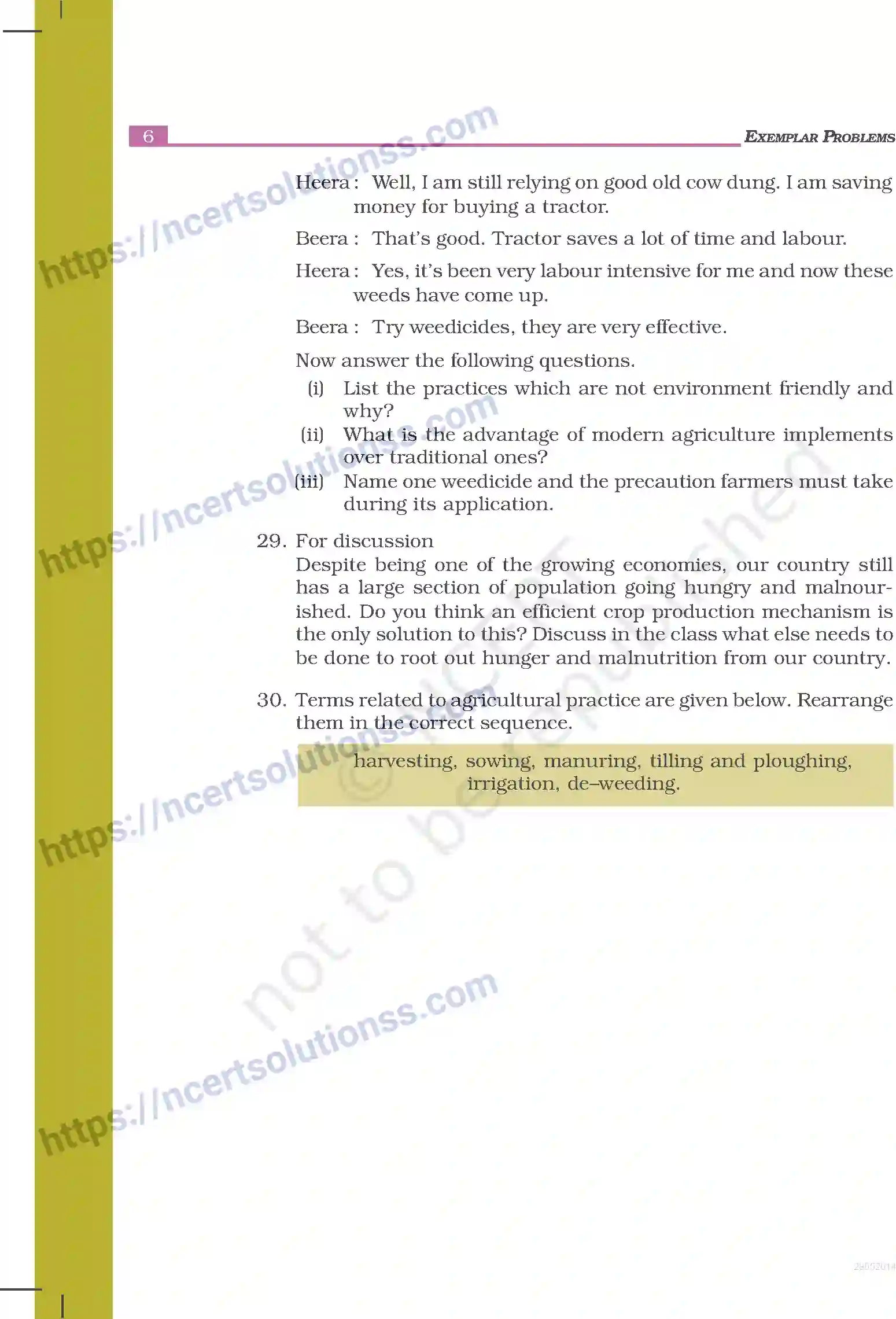 NCERT-Exemplar-Questions-Class-8-Science--Crop-Production-and-Management-230-page-6