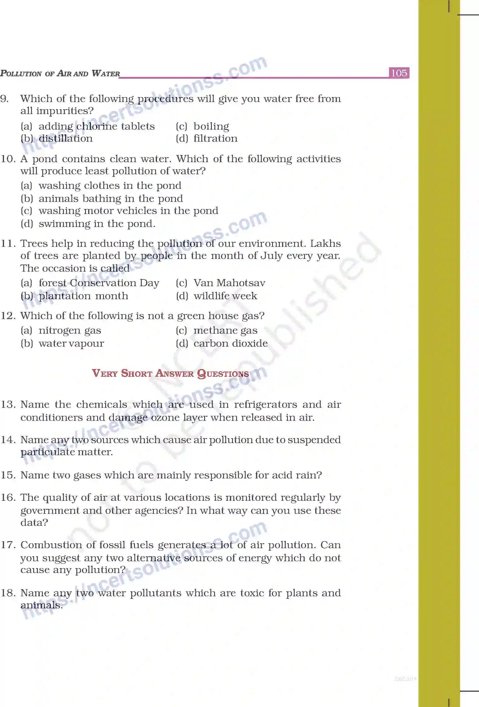 NCERT-Exemplar-Questions-Class-8-Science--Pollution-of-Air-and-Water-247-page-2