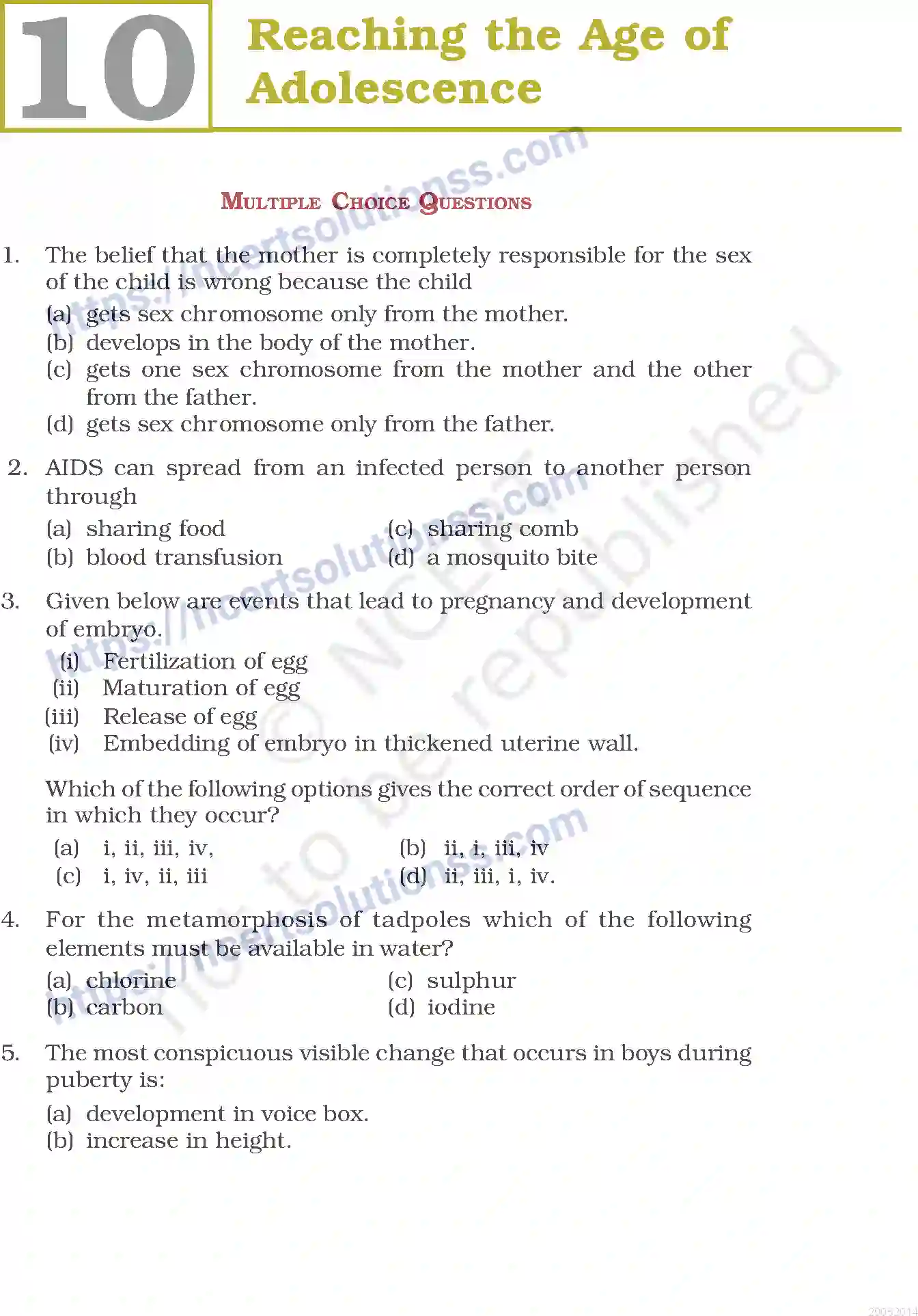 NCERT-Exemplar-Questions-Class-8-Science--Reaching-the-Age-of-Adolescence-239-page-1