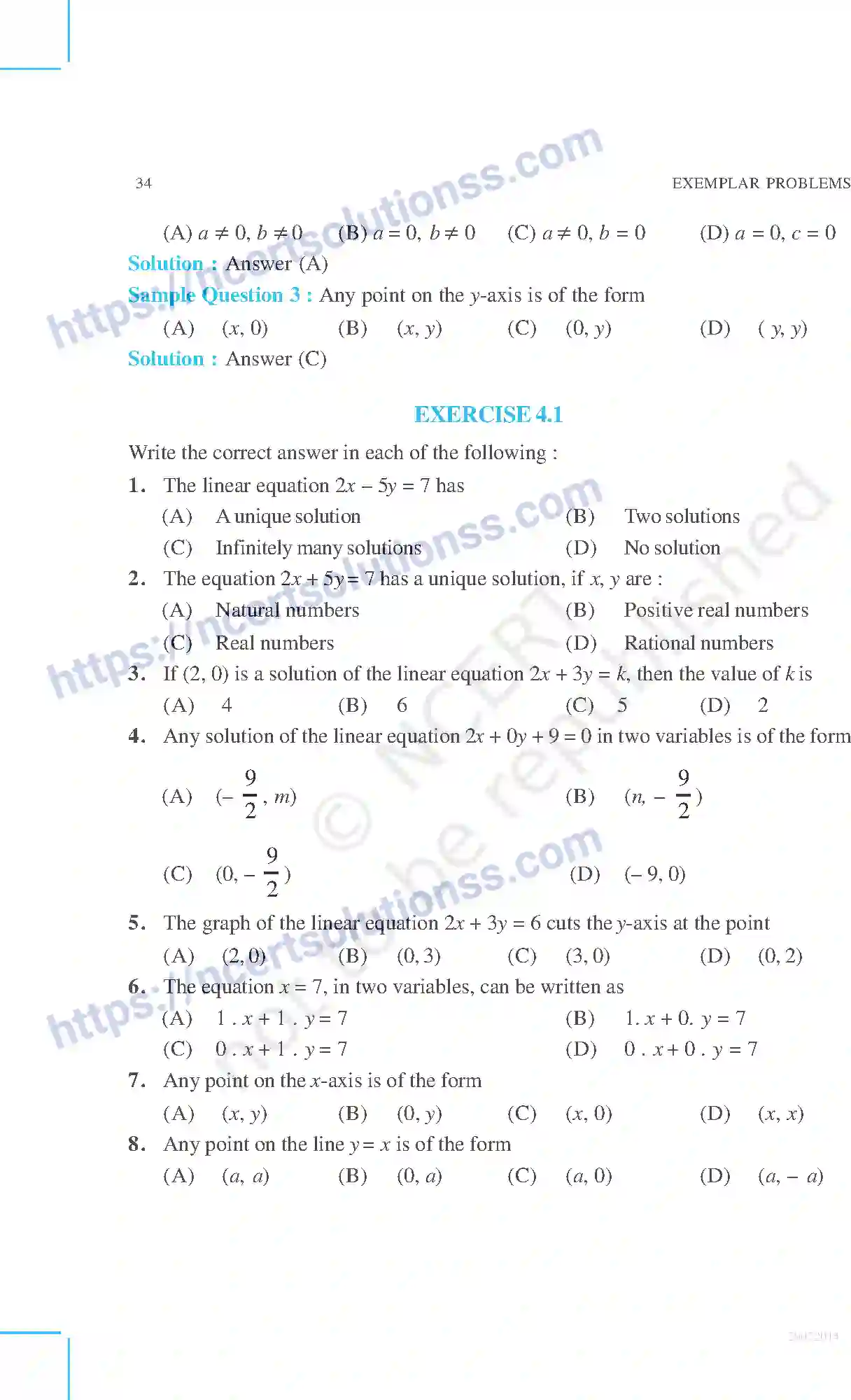 NCERT-Exemplar-Questions-Class-9-Mathematics--Linear-Equation-In-Two-Variables-184-page-2