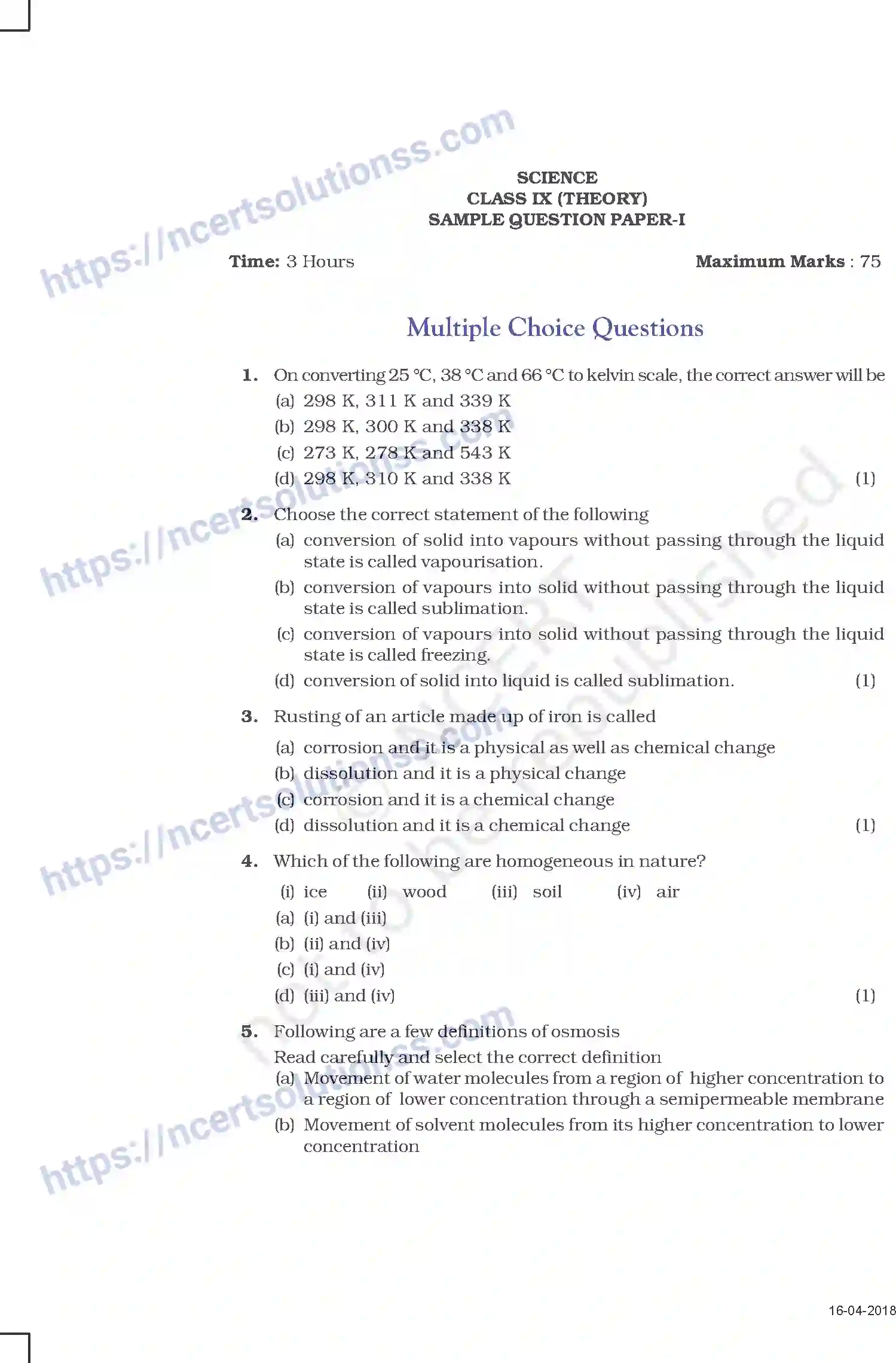 NCERT-Exemplar-Questions-Class-9-Science--Sample-Question-Paper-I-213-page-1