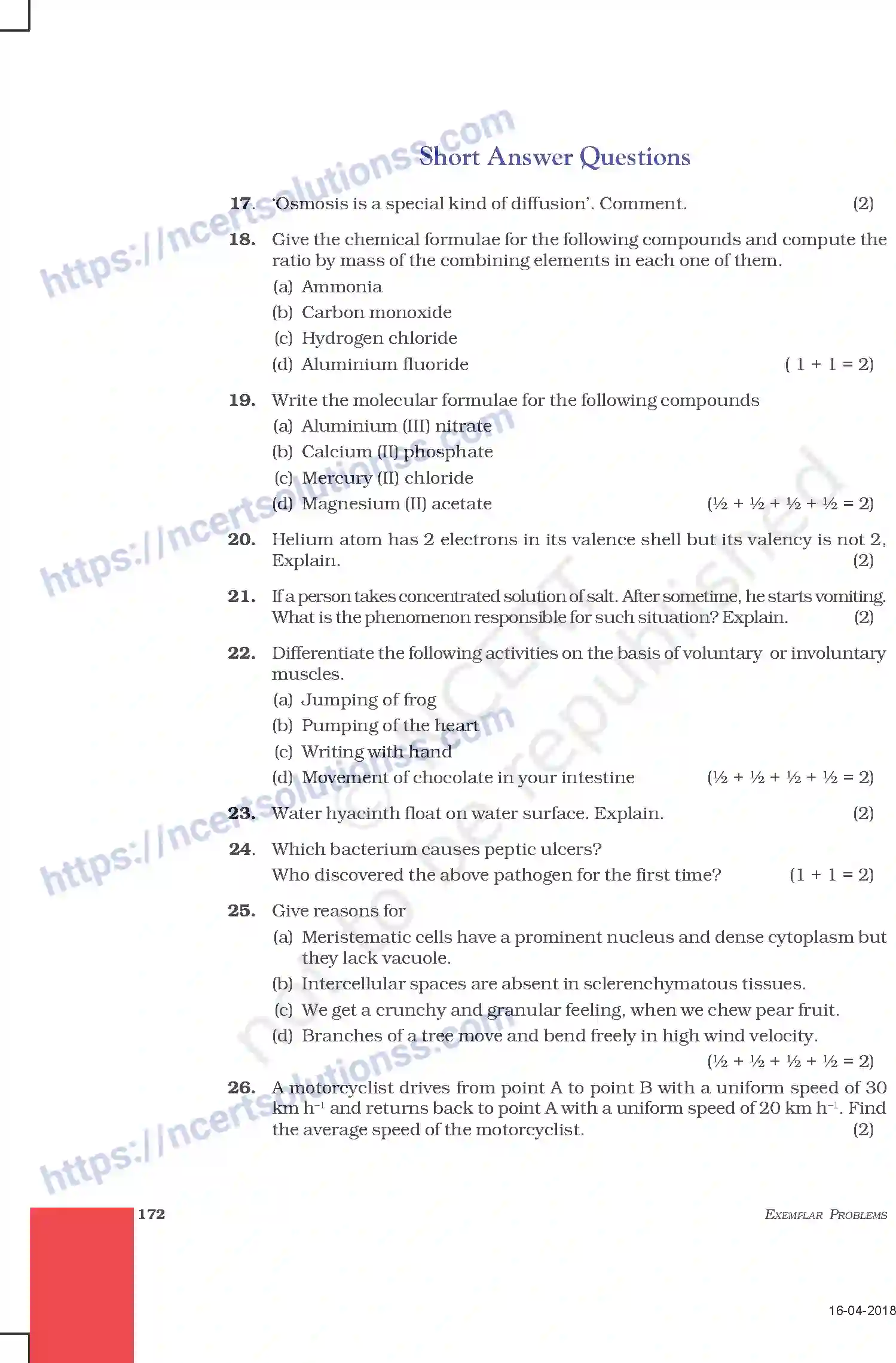 NCERT-Exemplar-Questions-Class-9-Science--Sample-Question-Paper-II-214-page-4