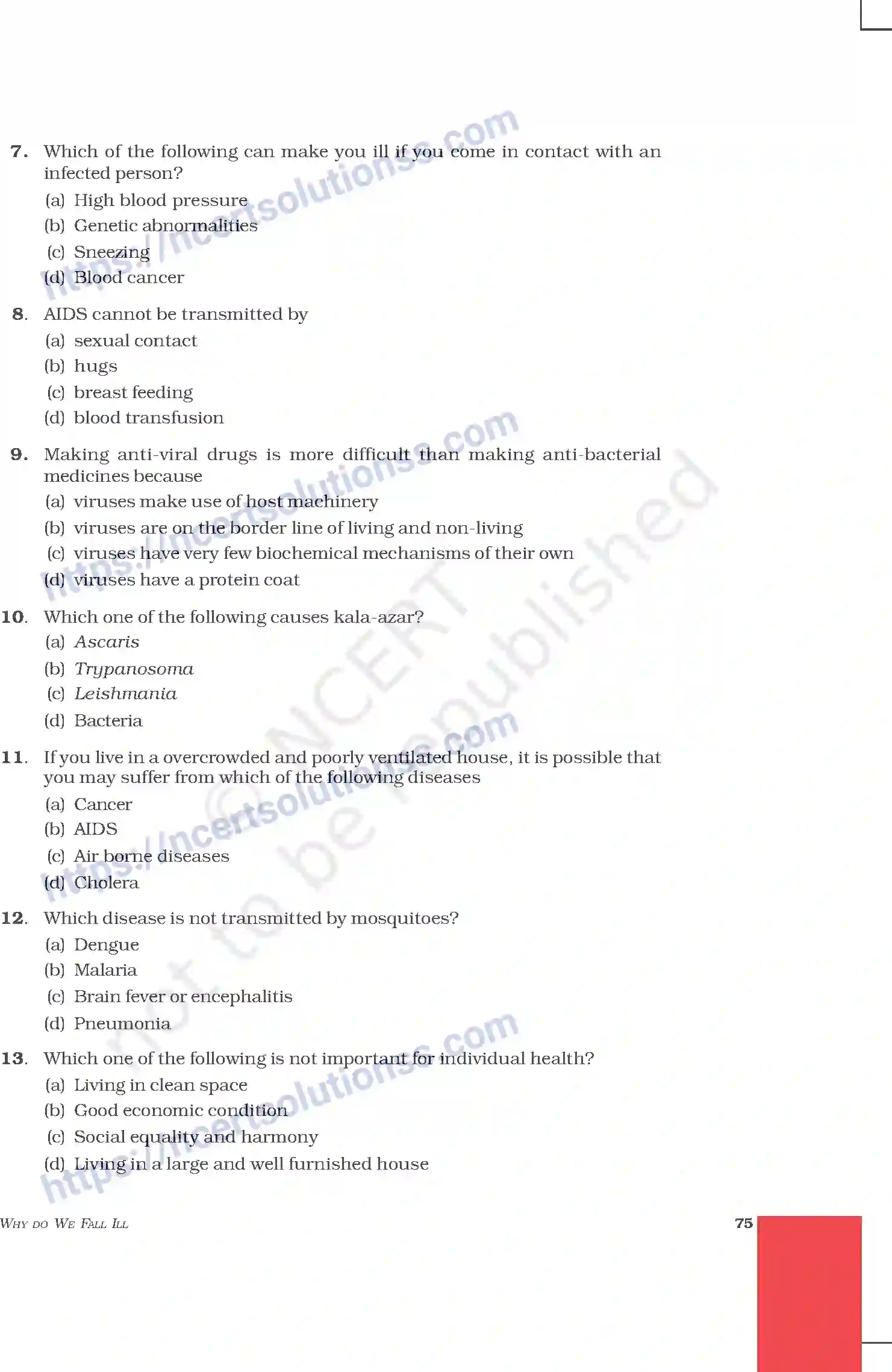 NCERT-Exemplar-Questions-Class-9-Science--Why-Do-We-Fall-Ill-210-page-2