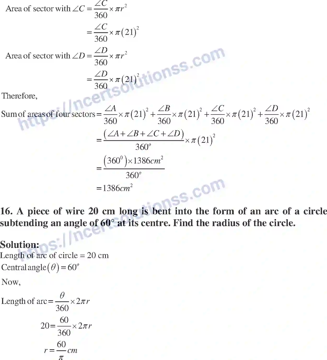 NCERT-Exemplar-Solution-Class-10-Mathematics-Area-Related-To-Circles-137-page-28