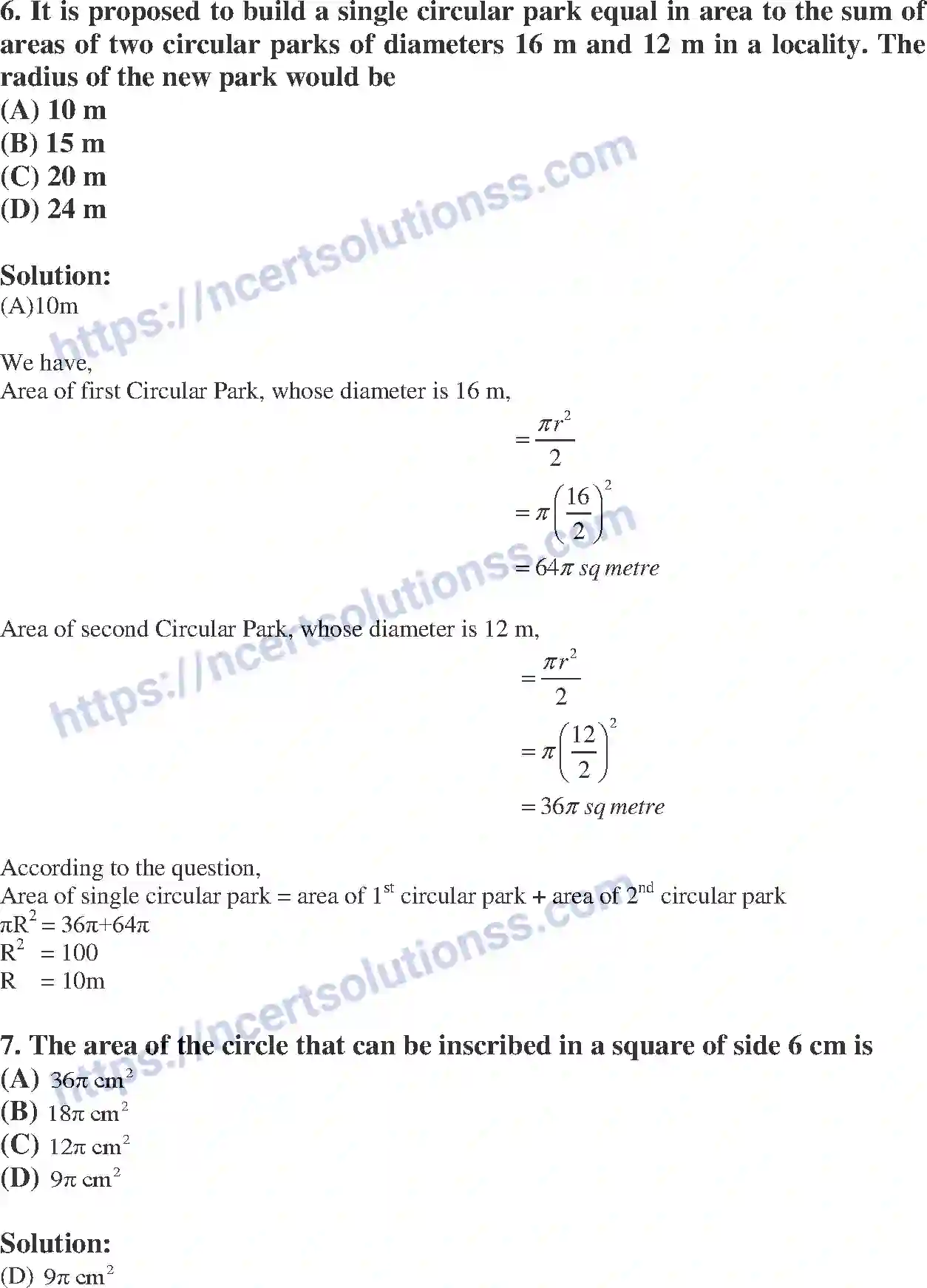 NCERT-Exemplar-Solution-Class-10-Mathematics-Area-Related-To-Circles-137-page-5