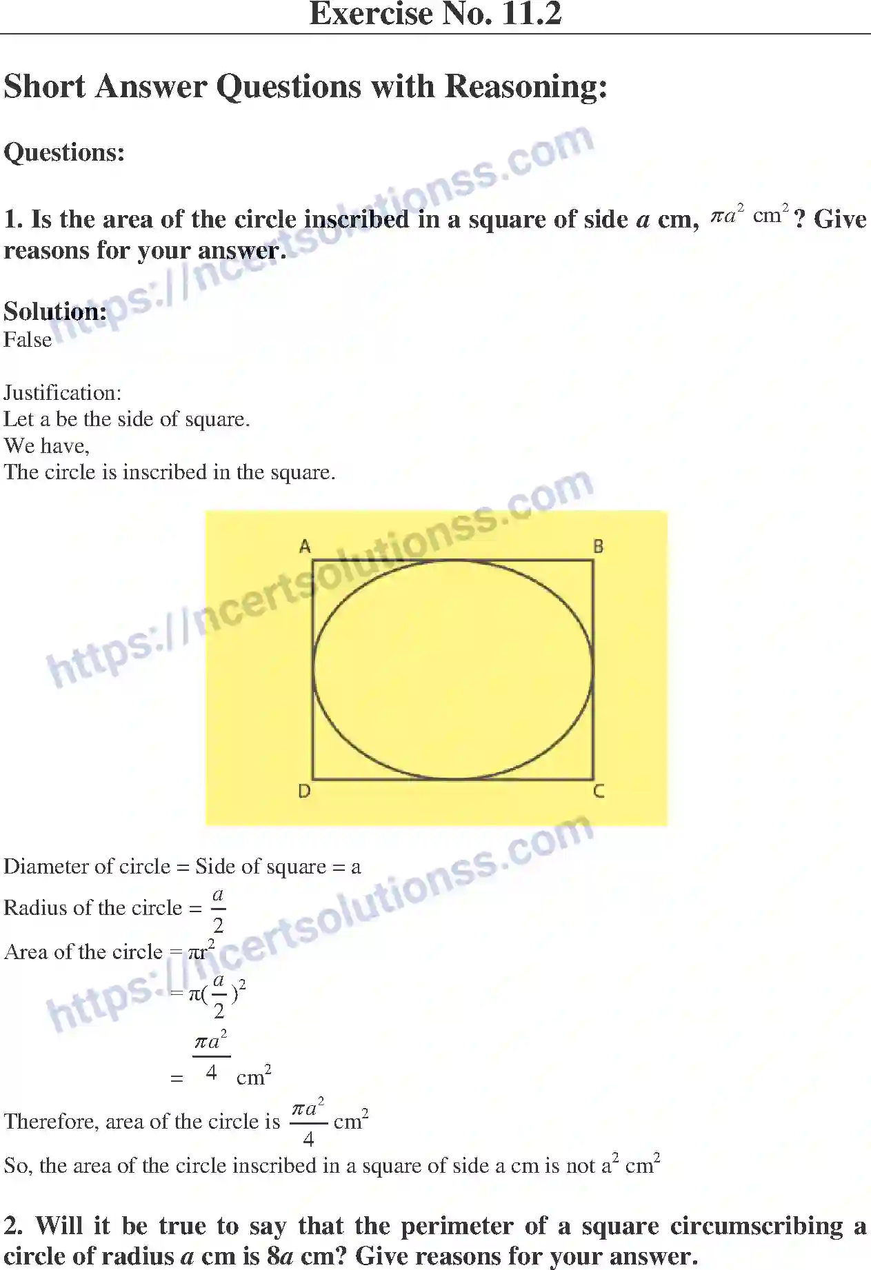 NCERT-Exemplar-Solution-Class-10-Mathematics-Area-Related-To-Circles-137-page-8