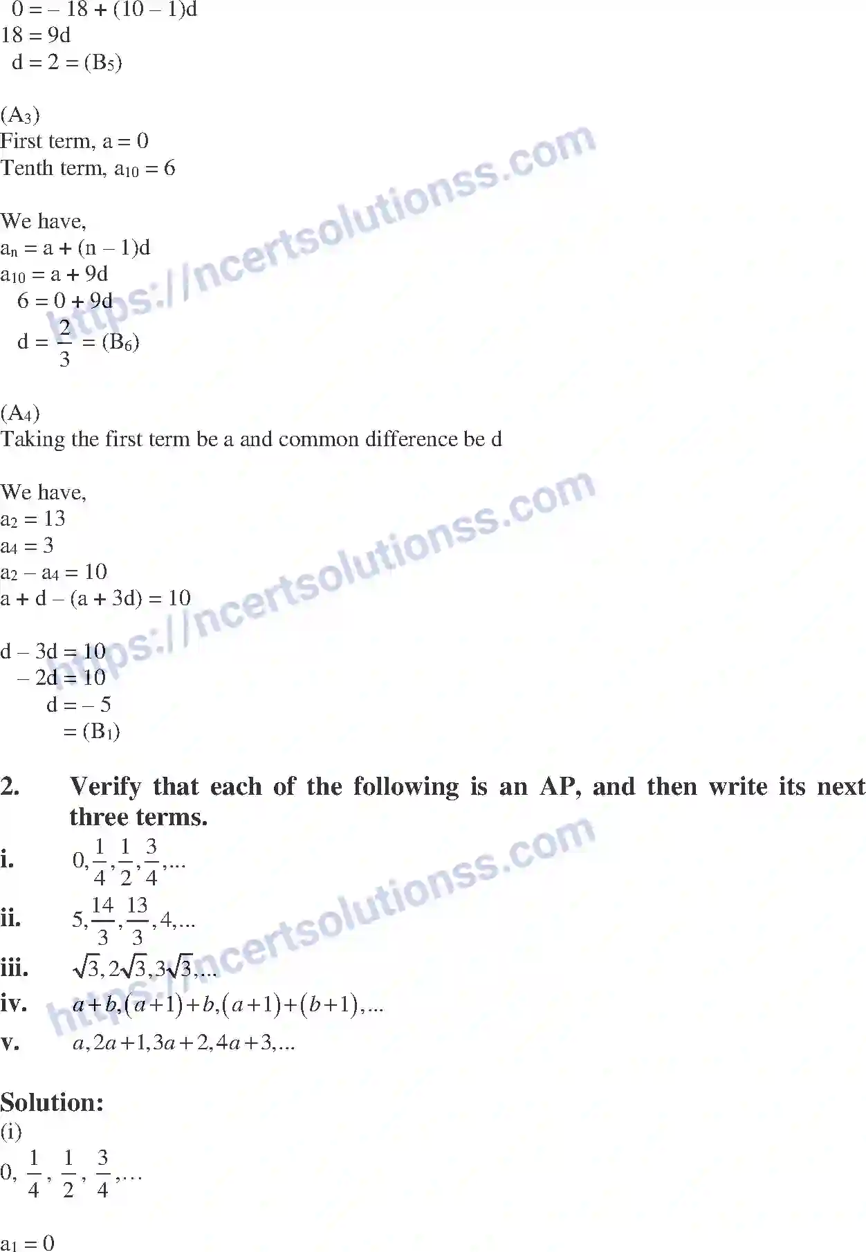 NCERT-Exemplar-Solution-Class-10-Mathematics-Arithmetic-Progressions-131-page-27