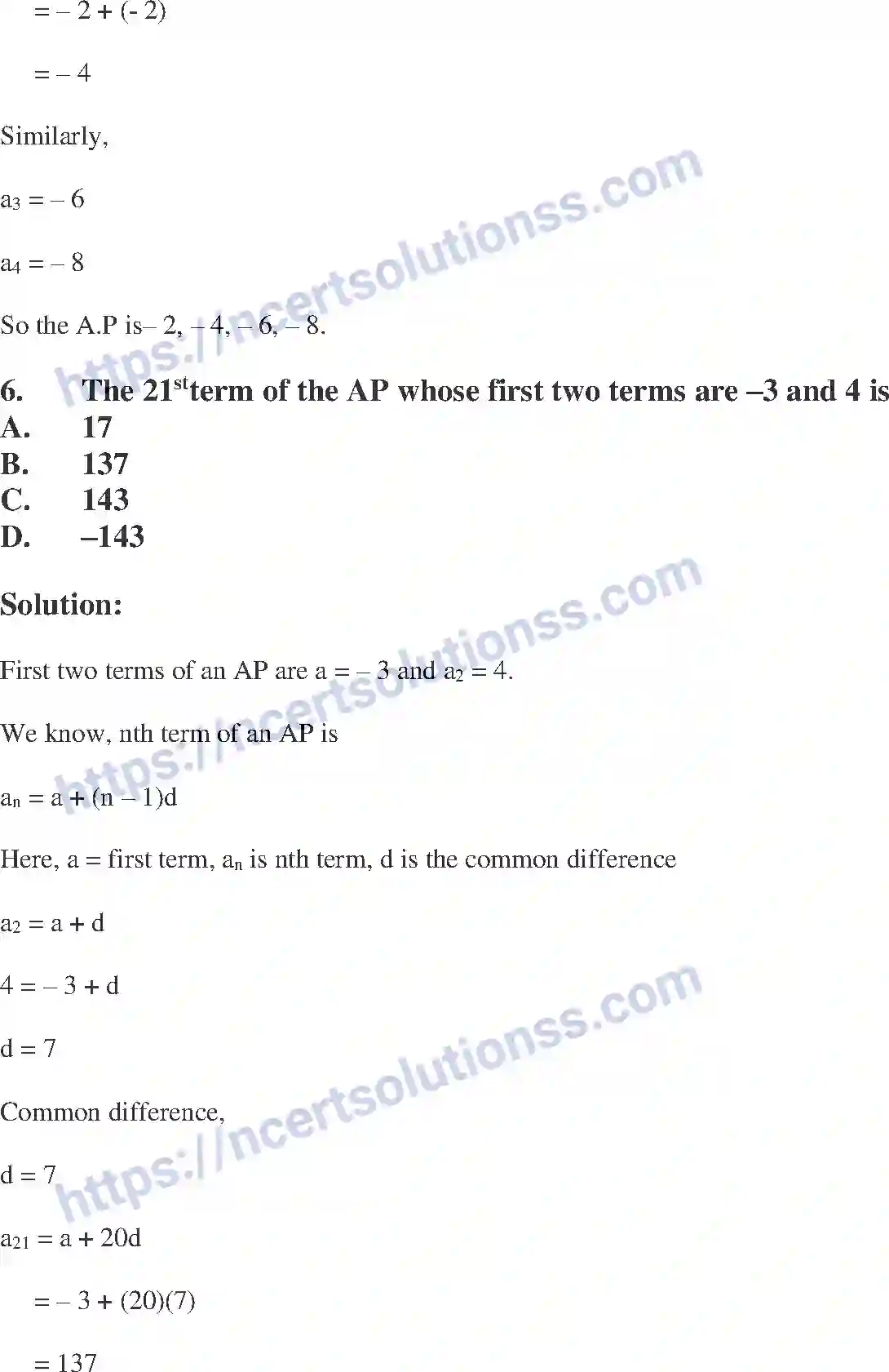 NCERT-Exemplar-Solution-Class-10-Mathematics-Arithmetic-Progressions-131-page-4