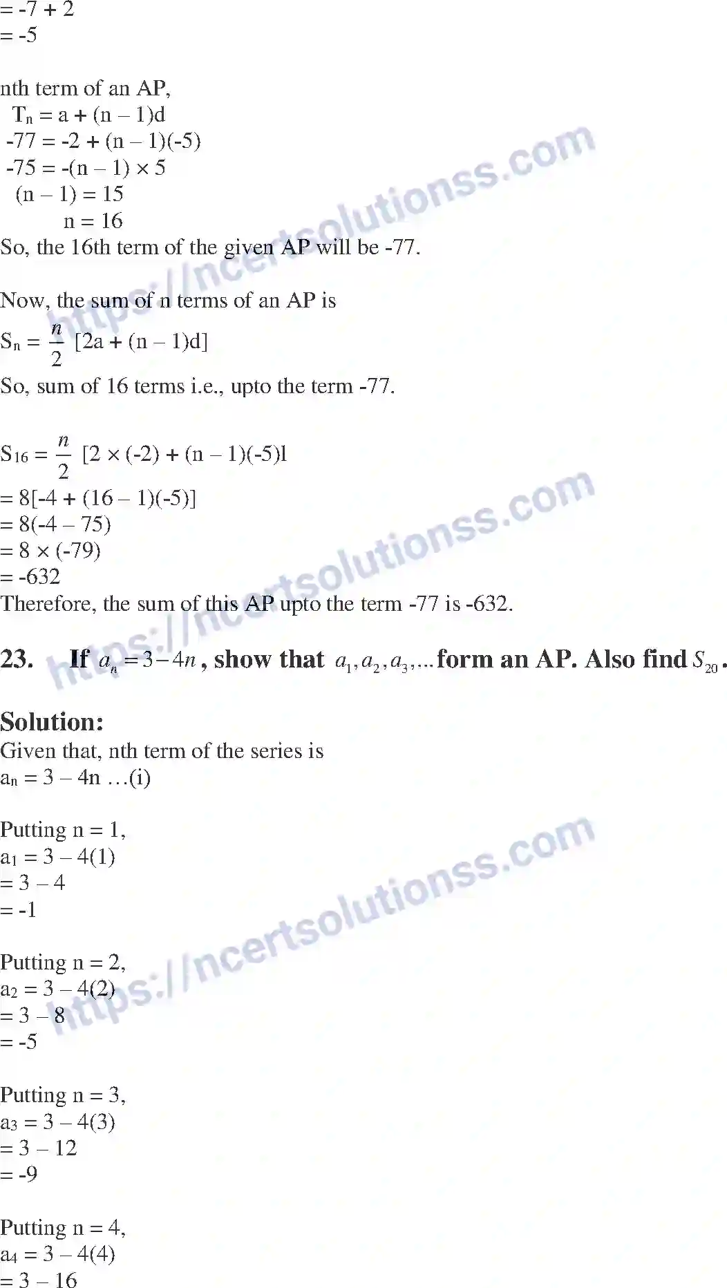 NCERT-Exemplar-Solution-Class-10-Mathematics-Arithmetic-Progressions-131-page-45